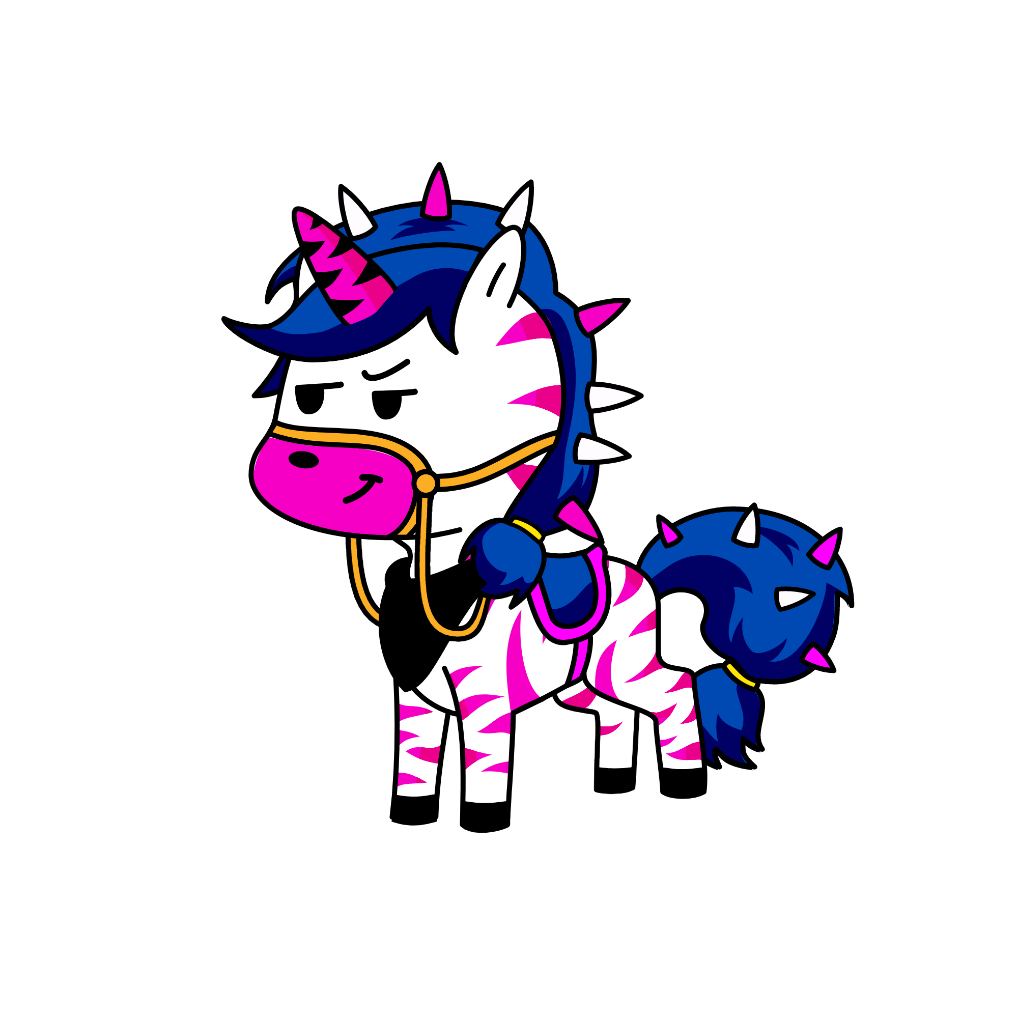 Zebra ish, the unicorn