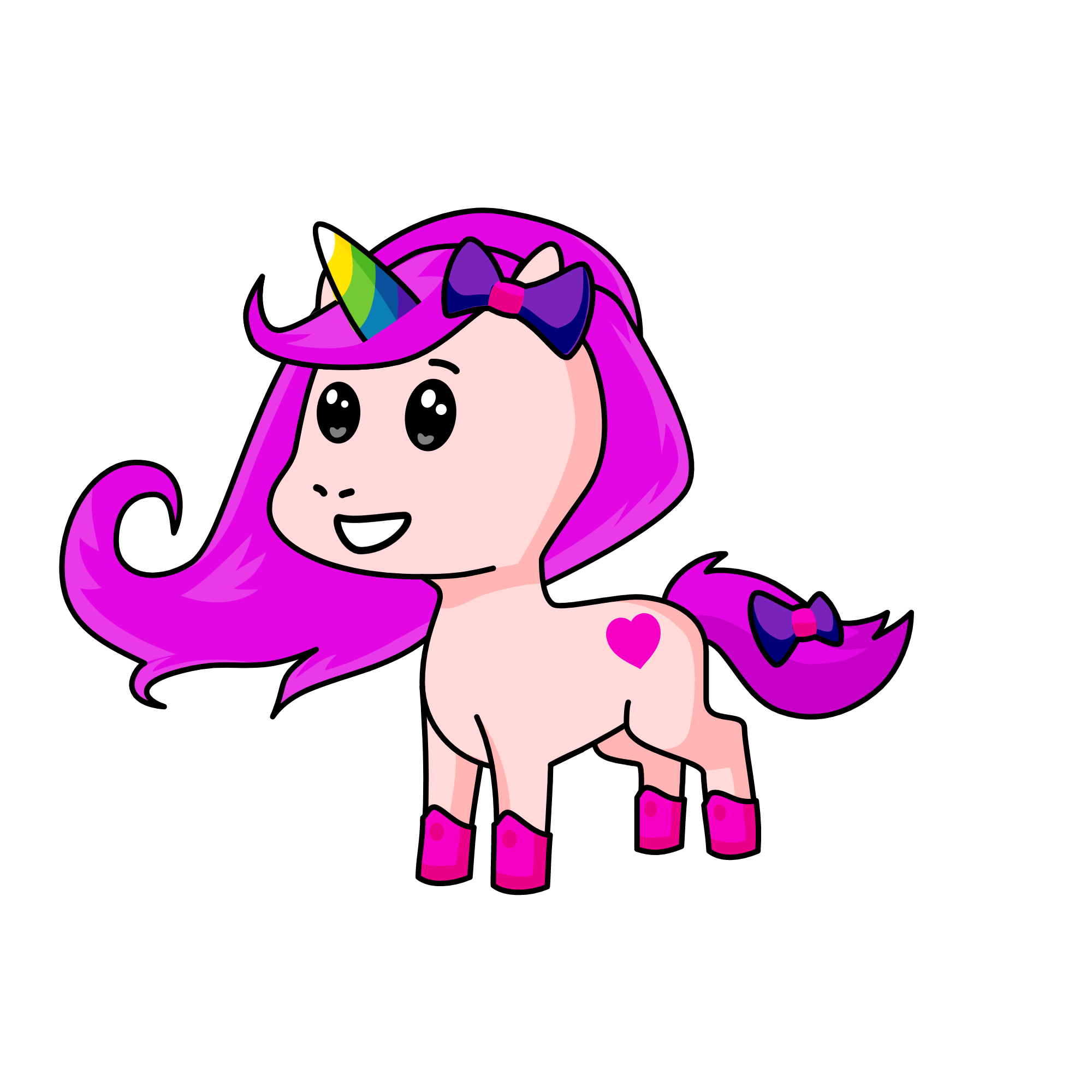 Fluttershy Sparkle, the unicorn