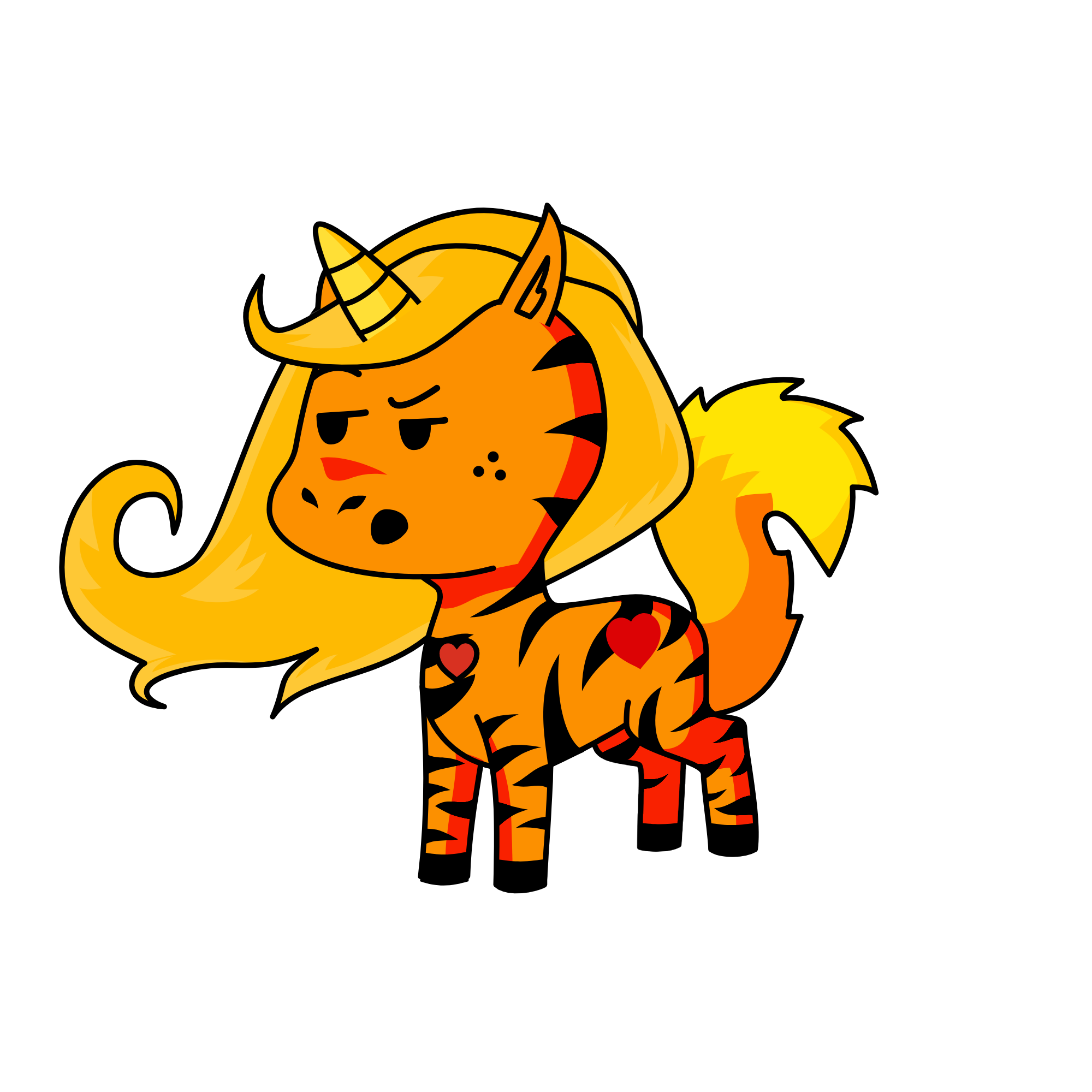 stripes, the unicorn