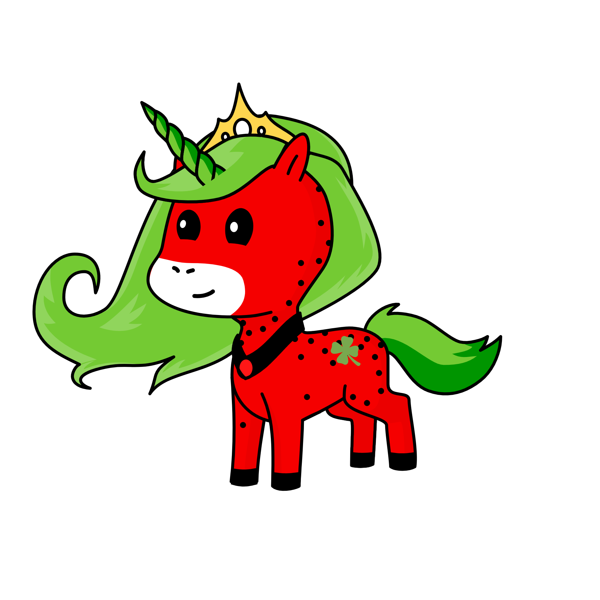 Princess Srawberry, the unicorn