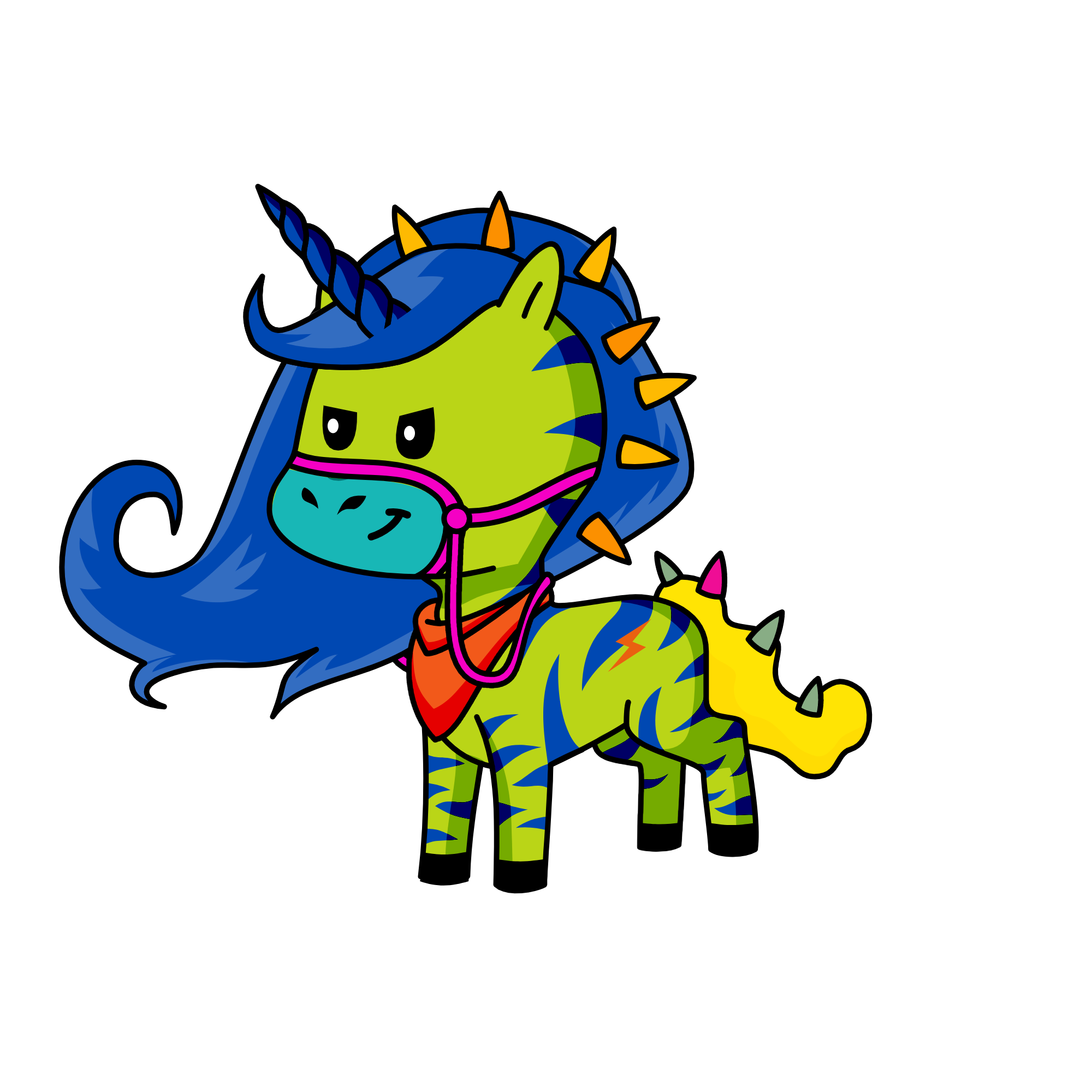 Tiger, the unicorn