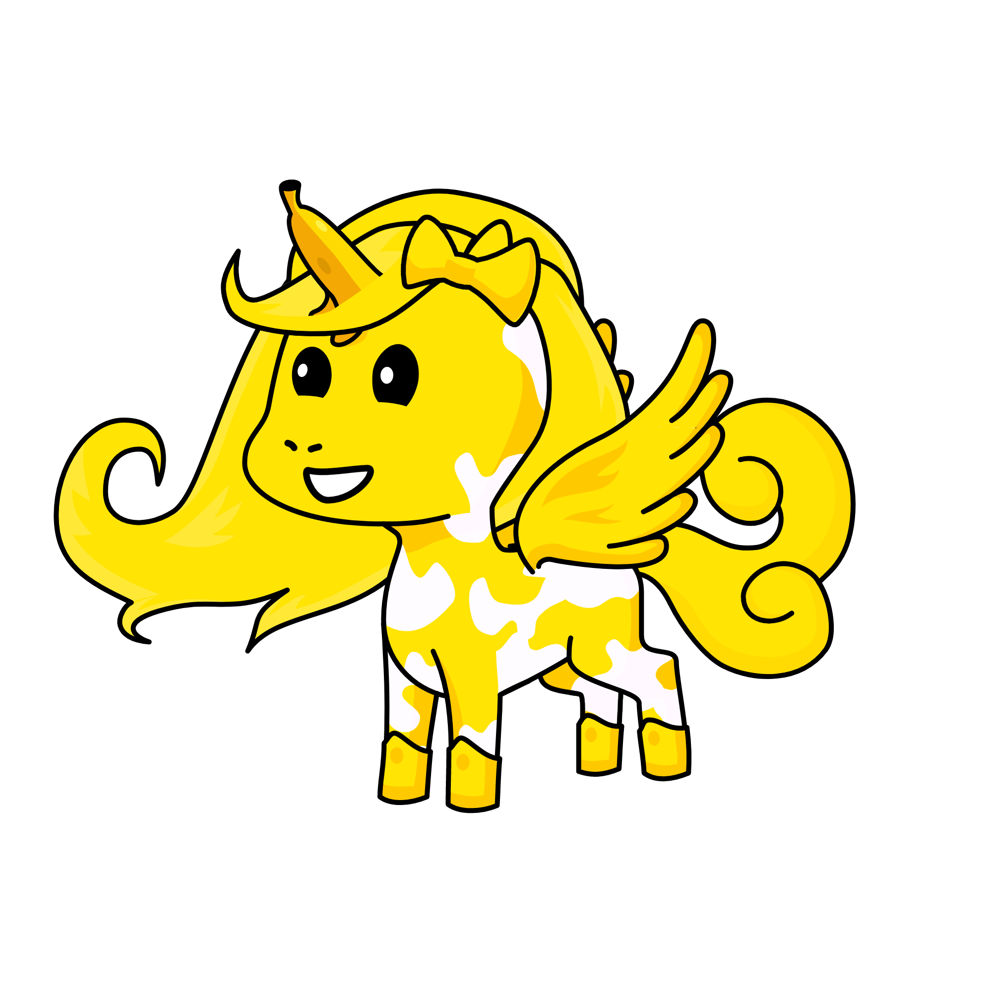 Banana, the unicorn