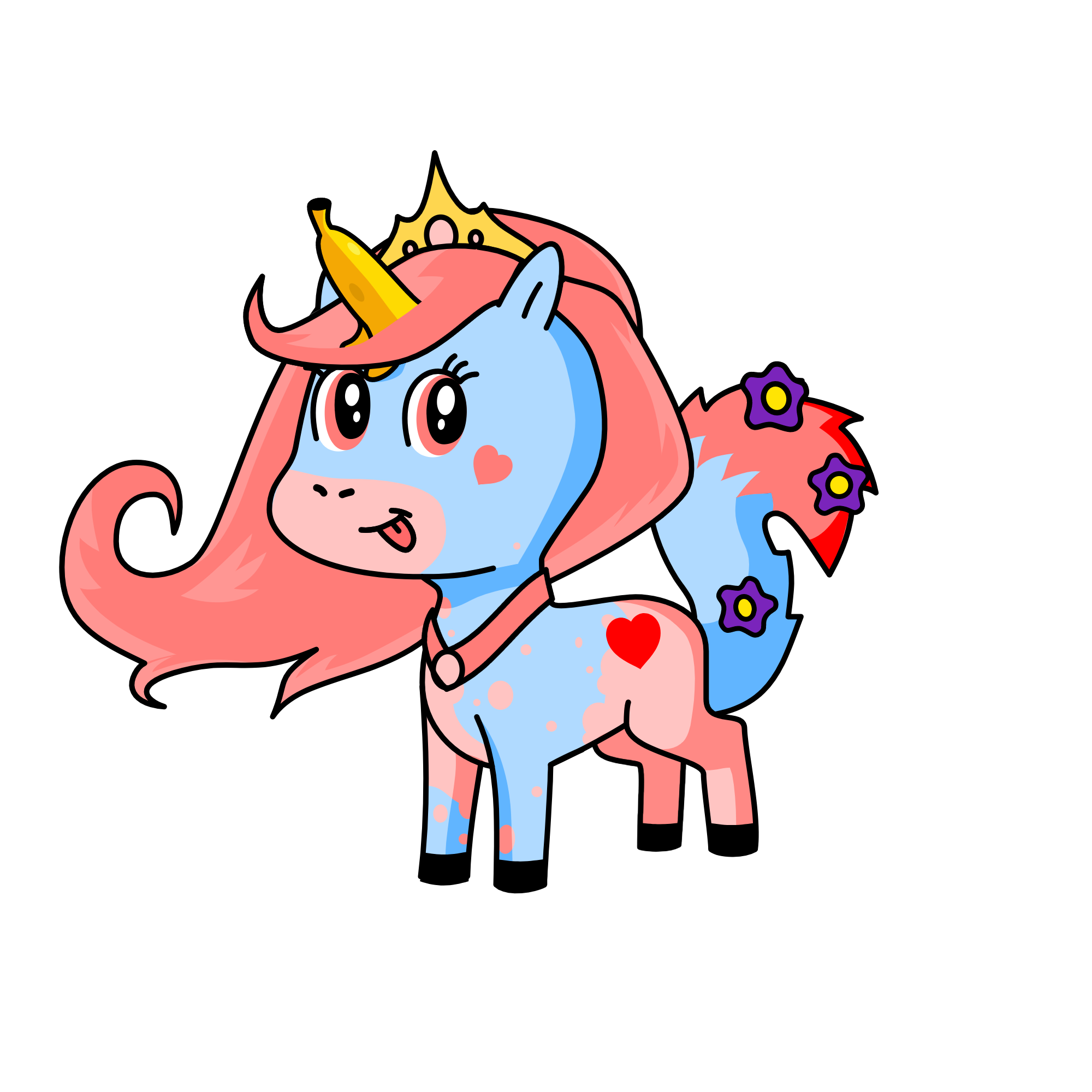 Bananicorn, the unicorn