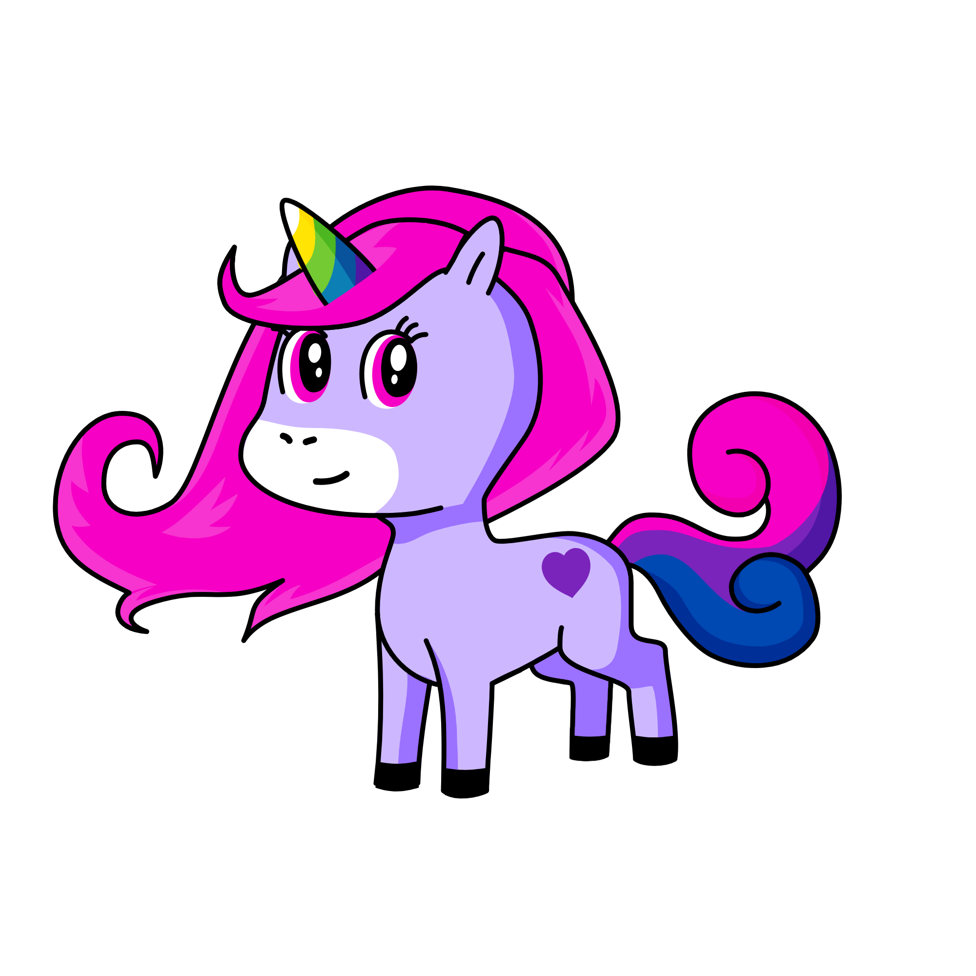 Emily, the unicorn