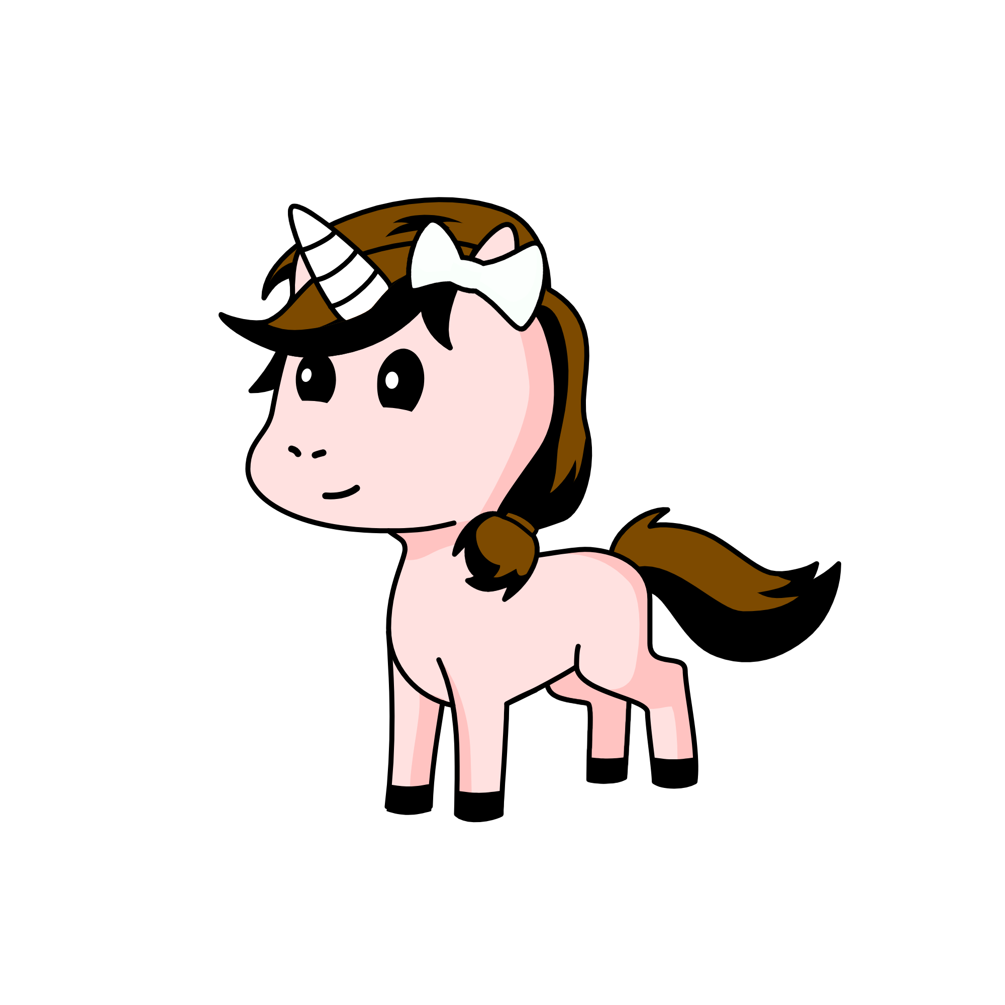monika the demond, the unicorn