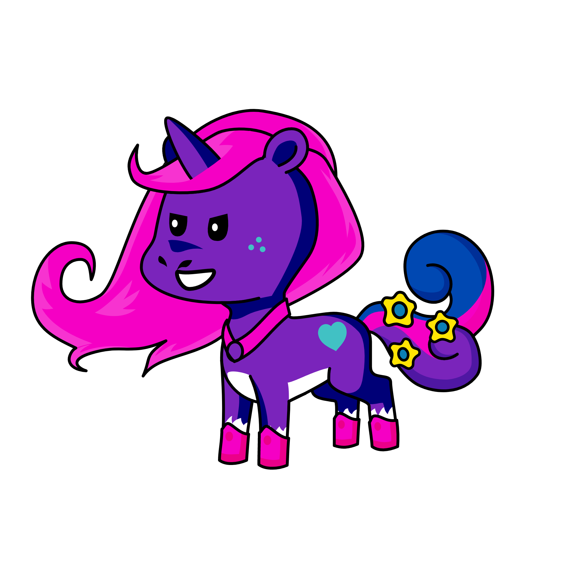 Ellie, the unicorn