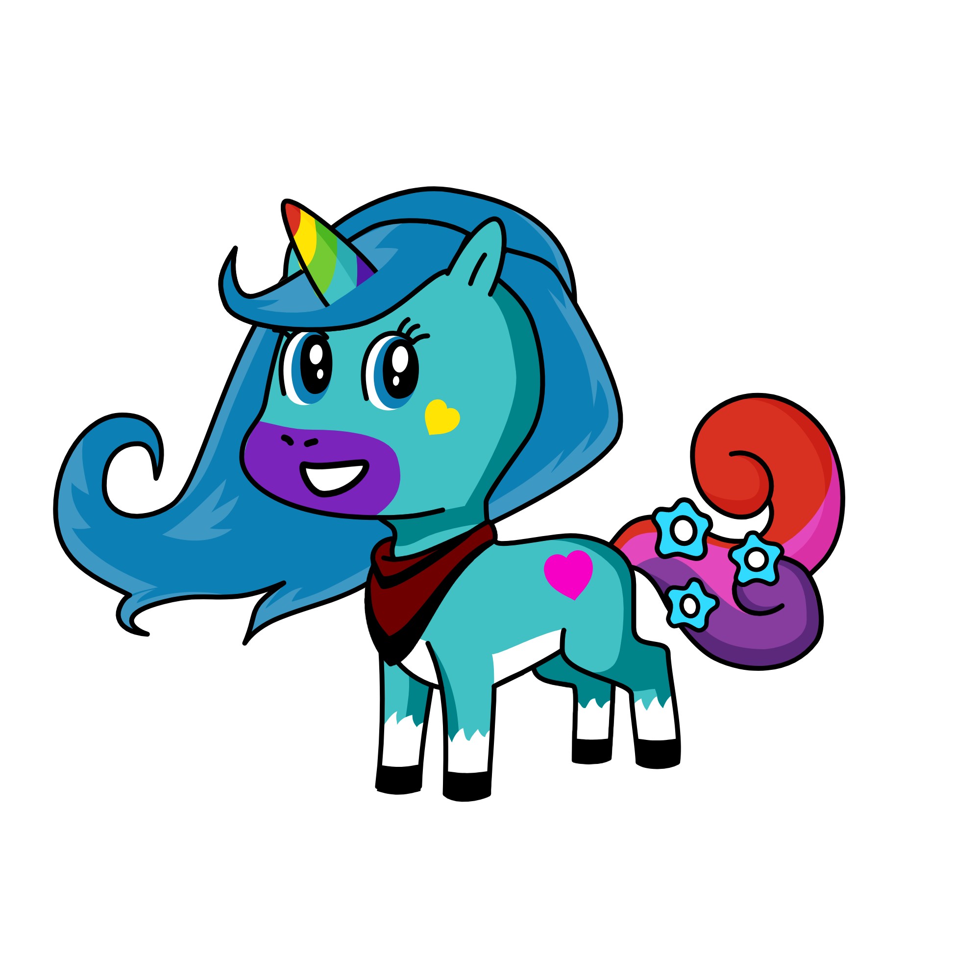 Ellie.jr, the unicorn