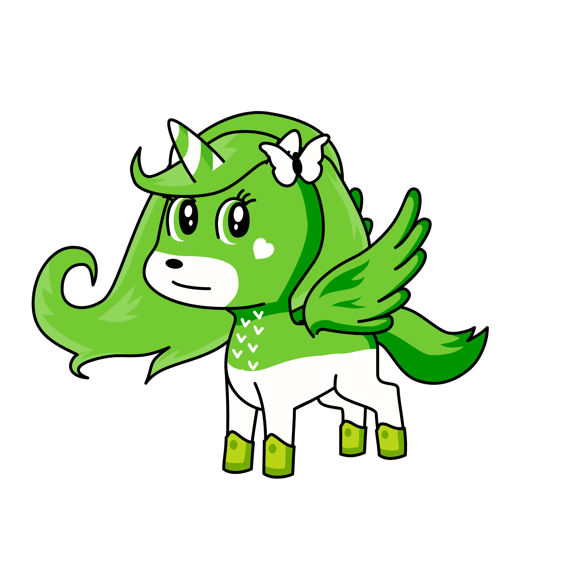 forest B.B, the unicorn