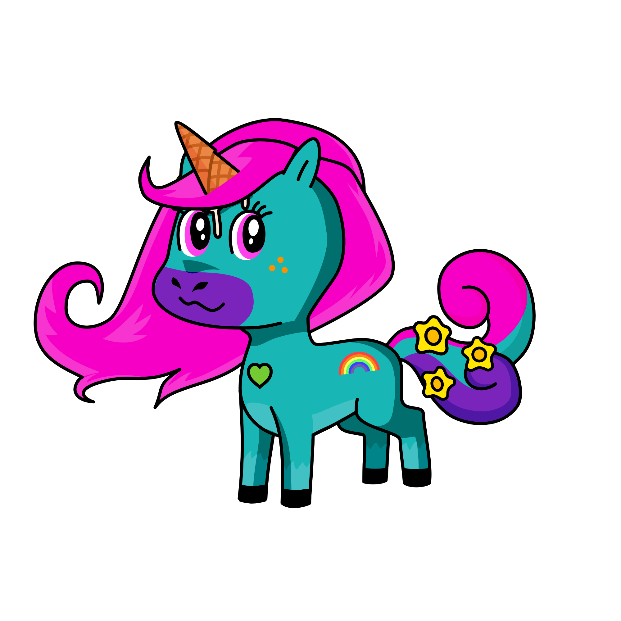 Ice cram, the unicorn