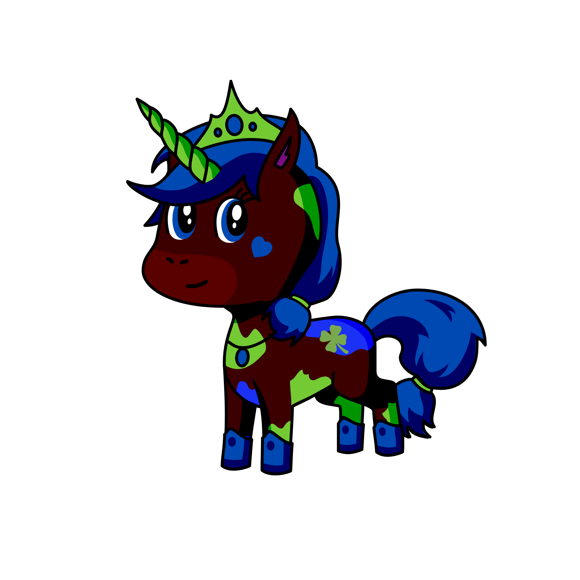 Midnight, the unicorn