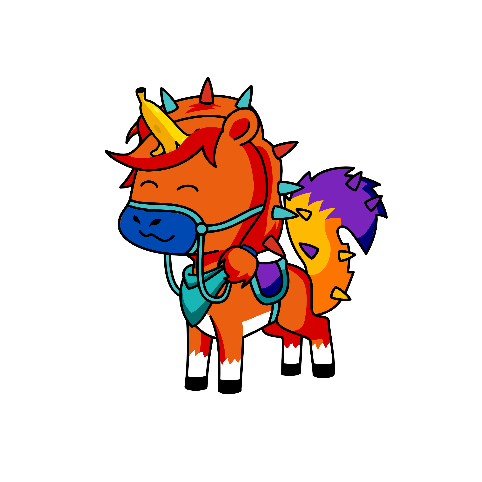 Weirdo Boi, the unicorn