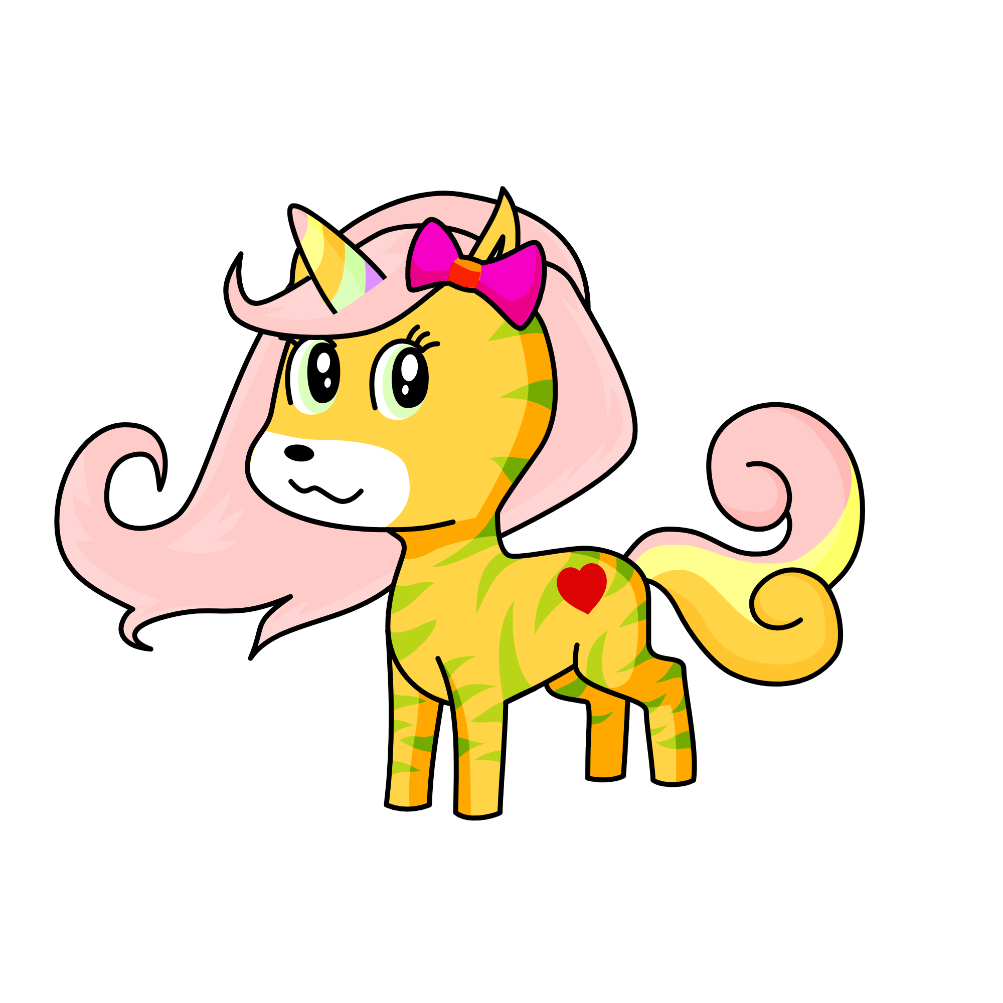 caca, the unicorn