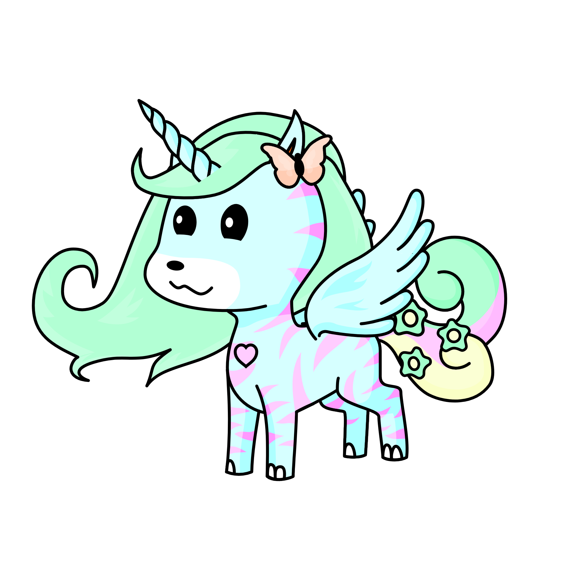 Dixiy, the unicorn