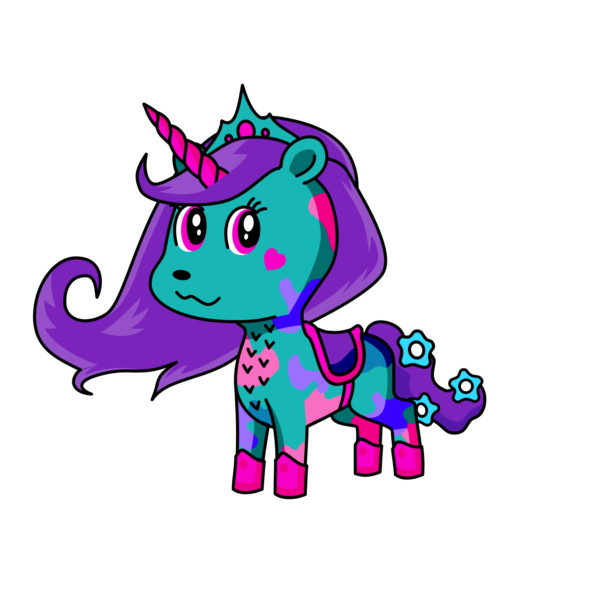 Lil' CutieCorn, the unicorn
