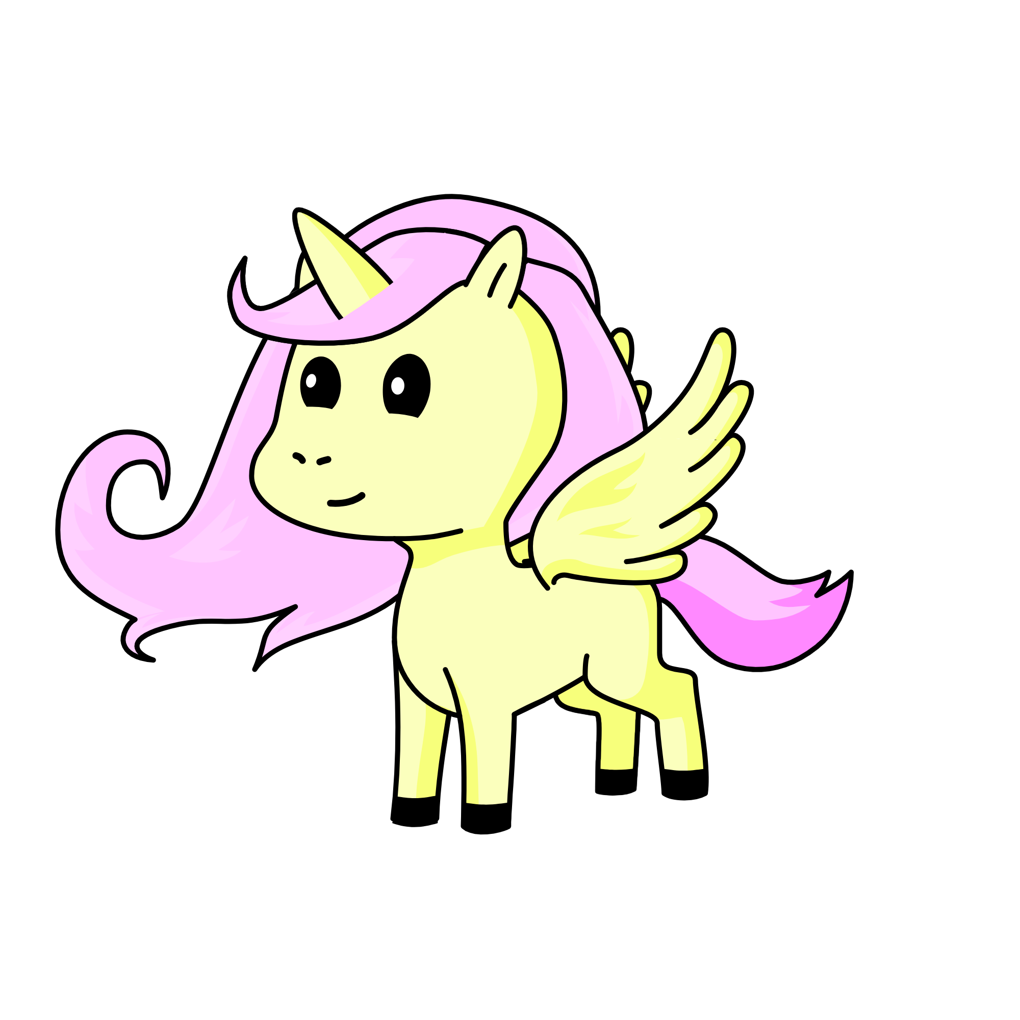 fluttershy, the unicorn