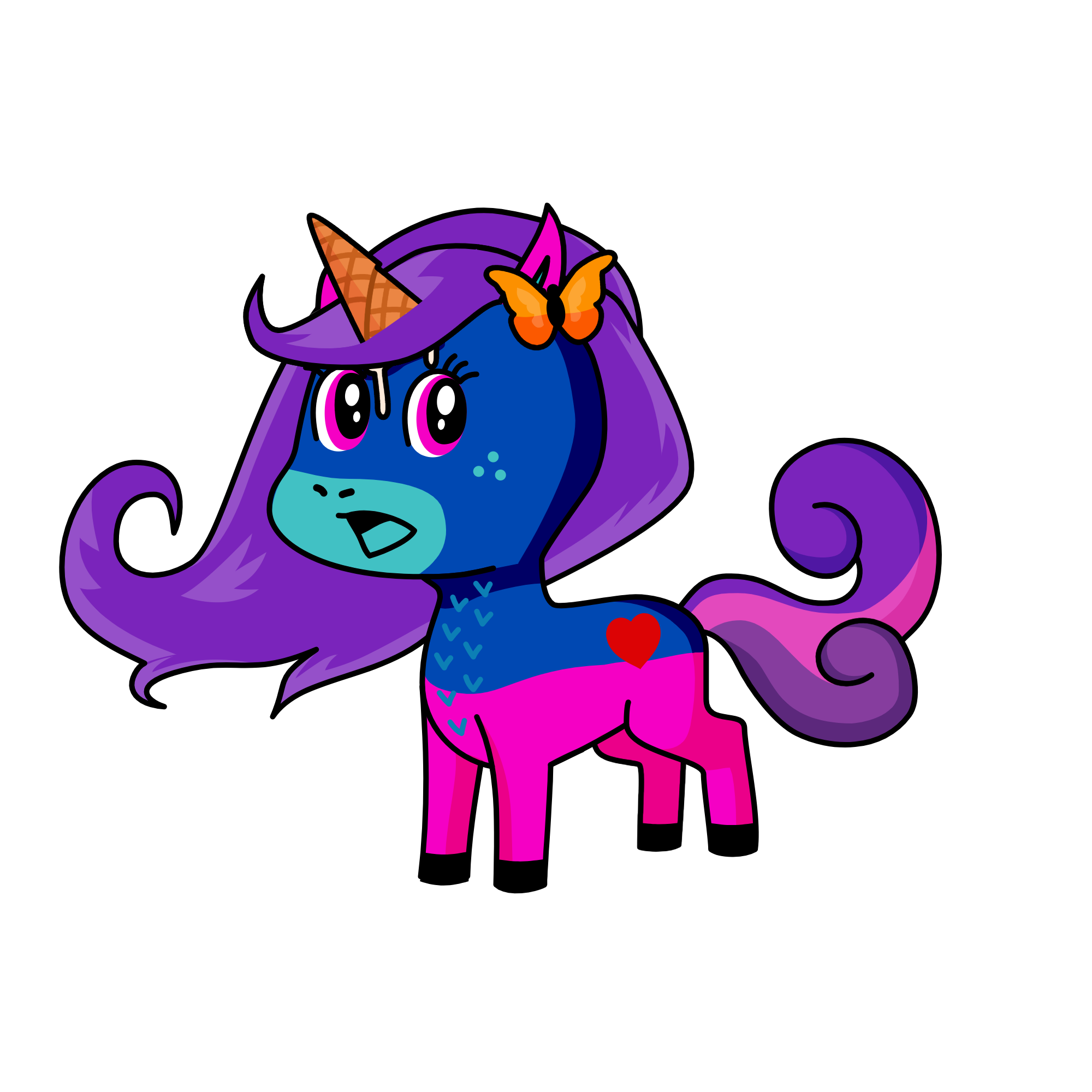 Ellie, the unicorn