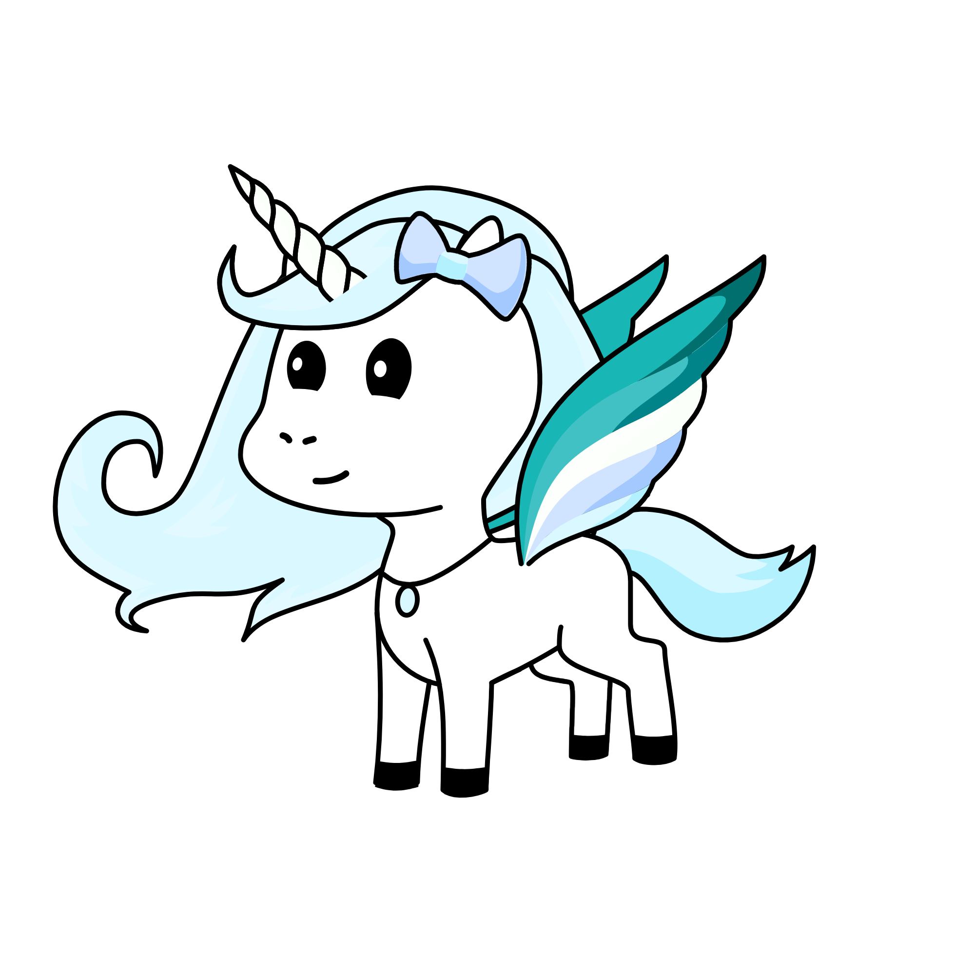 snow, the unicorn