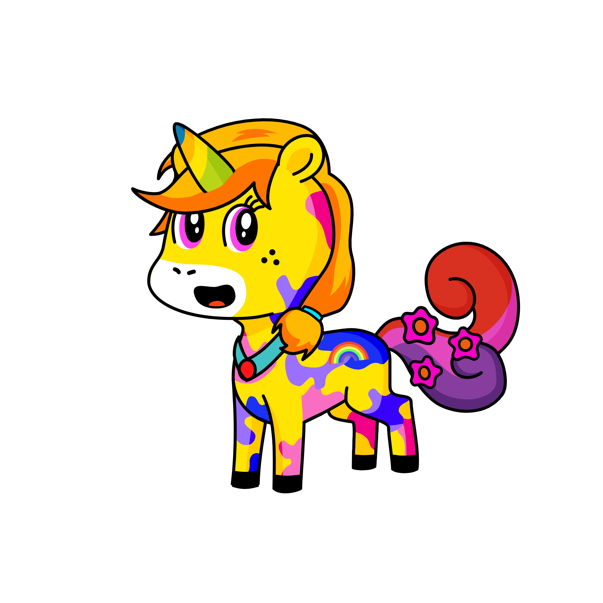 bella, the unicorn