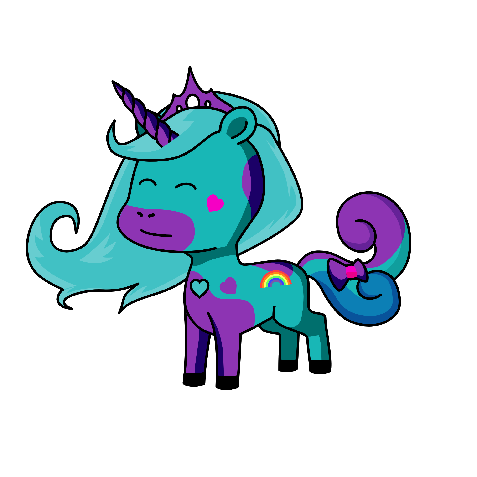 Corny, the unicorn