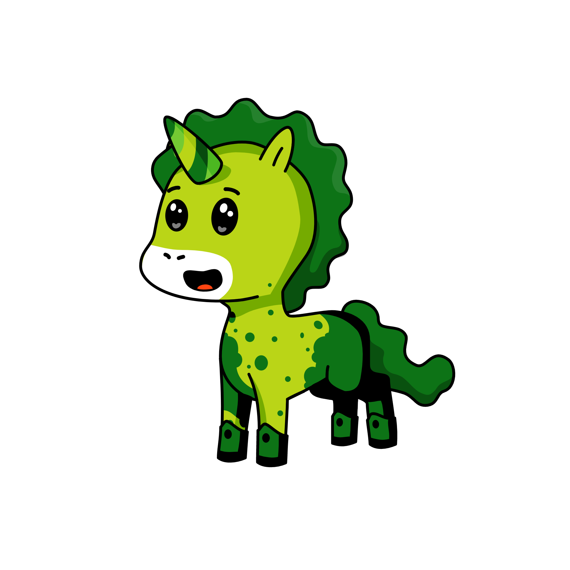 Dino, the unicorn