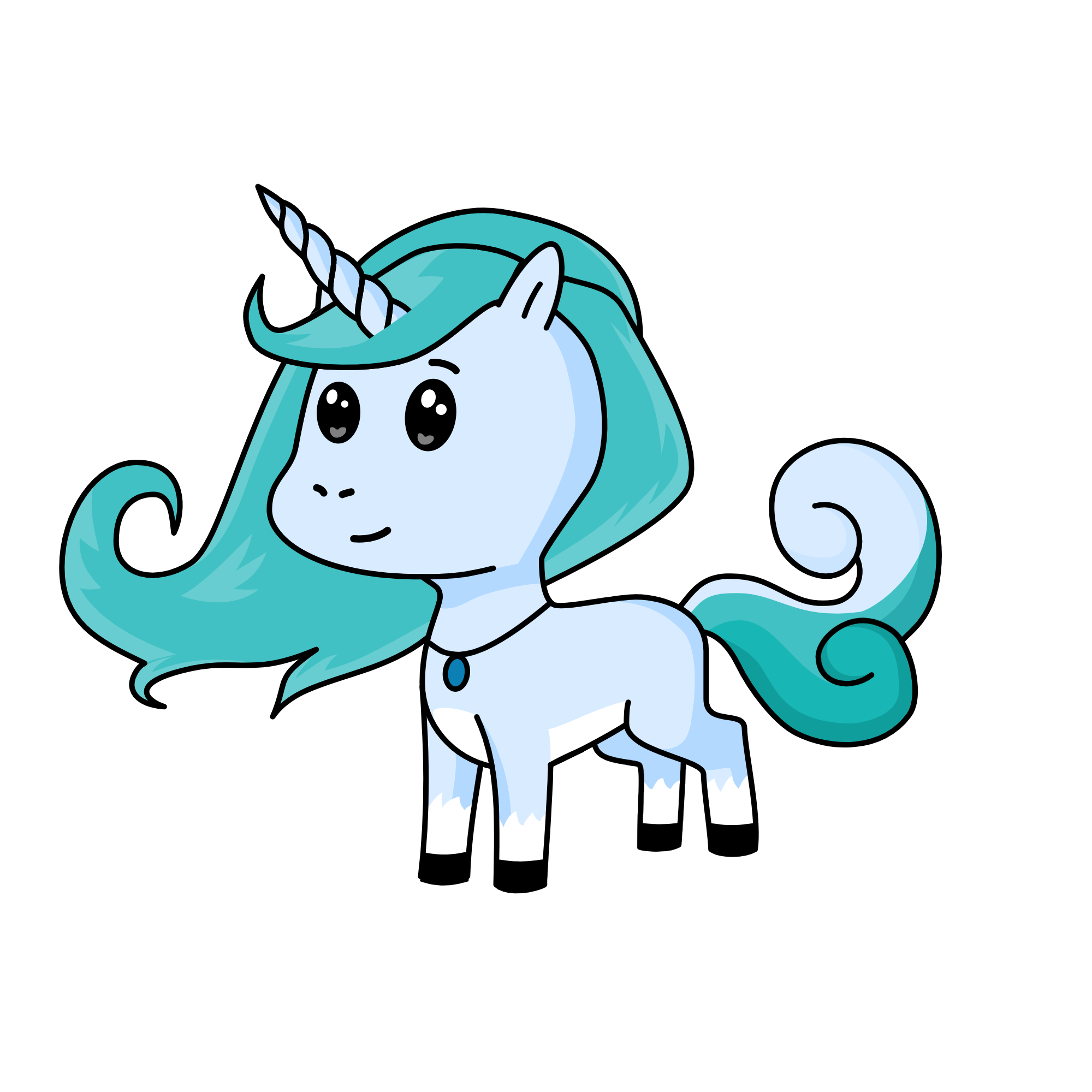 Icy, the unicorn