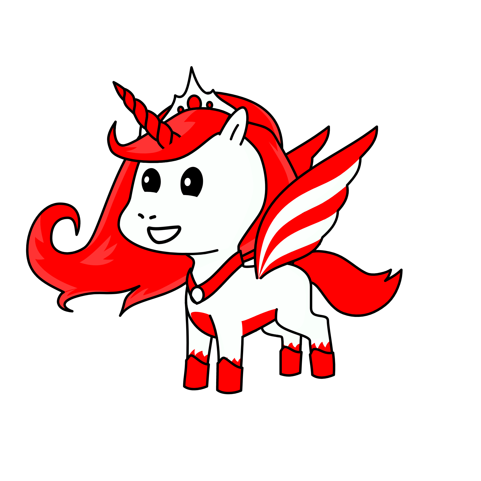 Princess Youtube, the unicorn