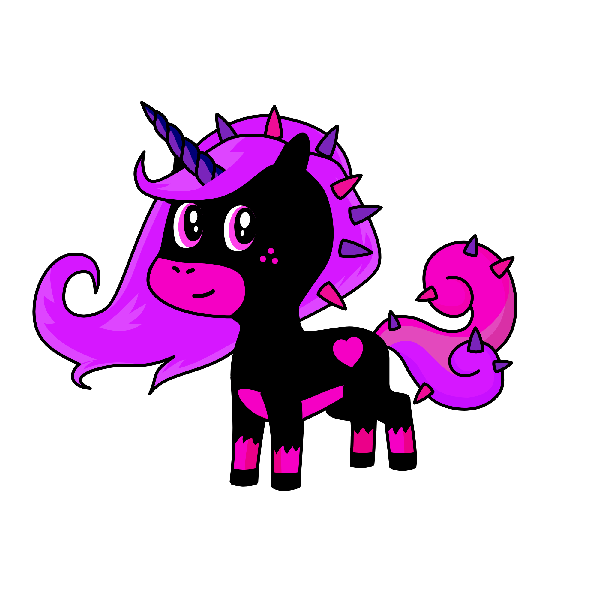dark corn, the unicorn