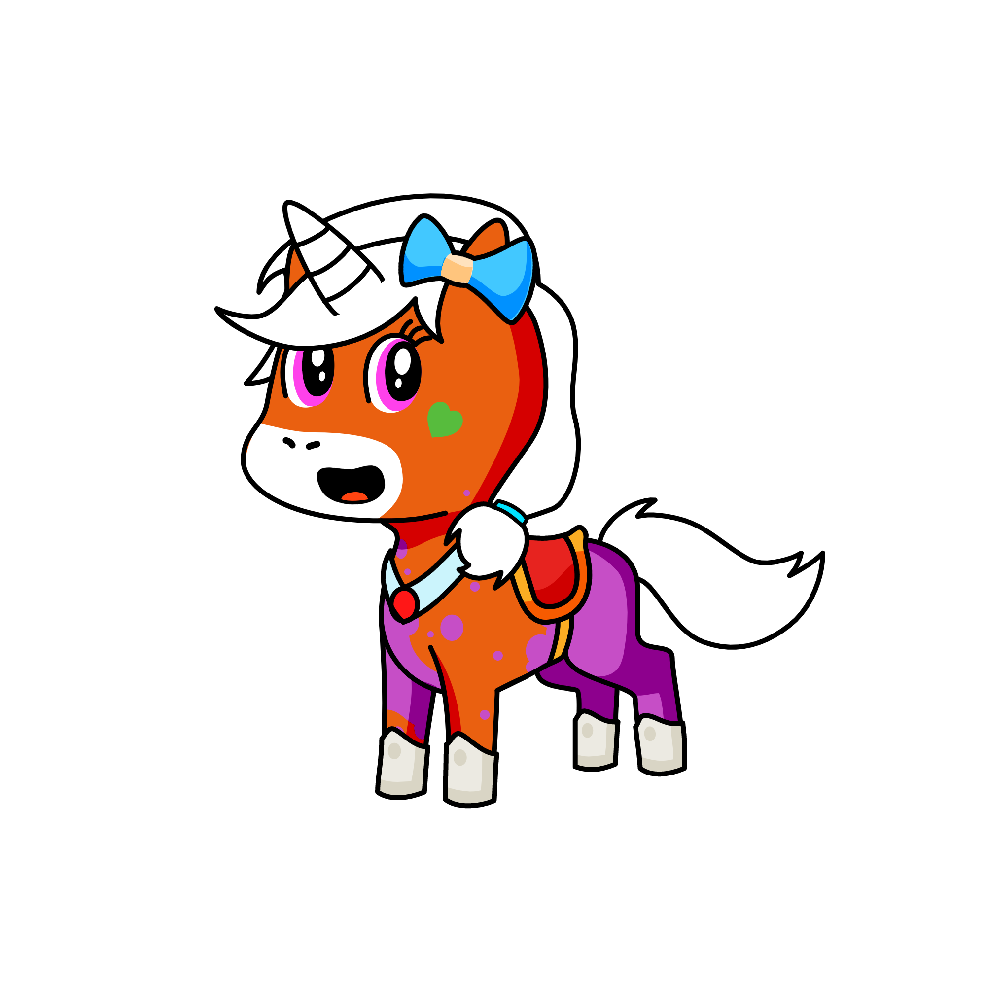 queen, the unicorn