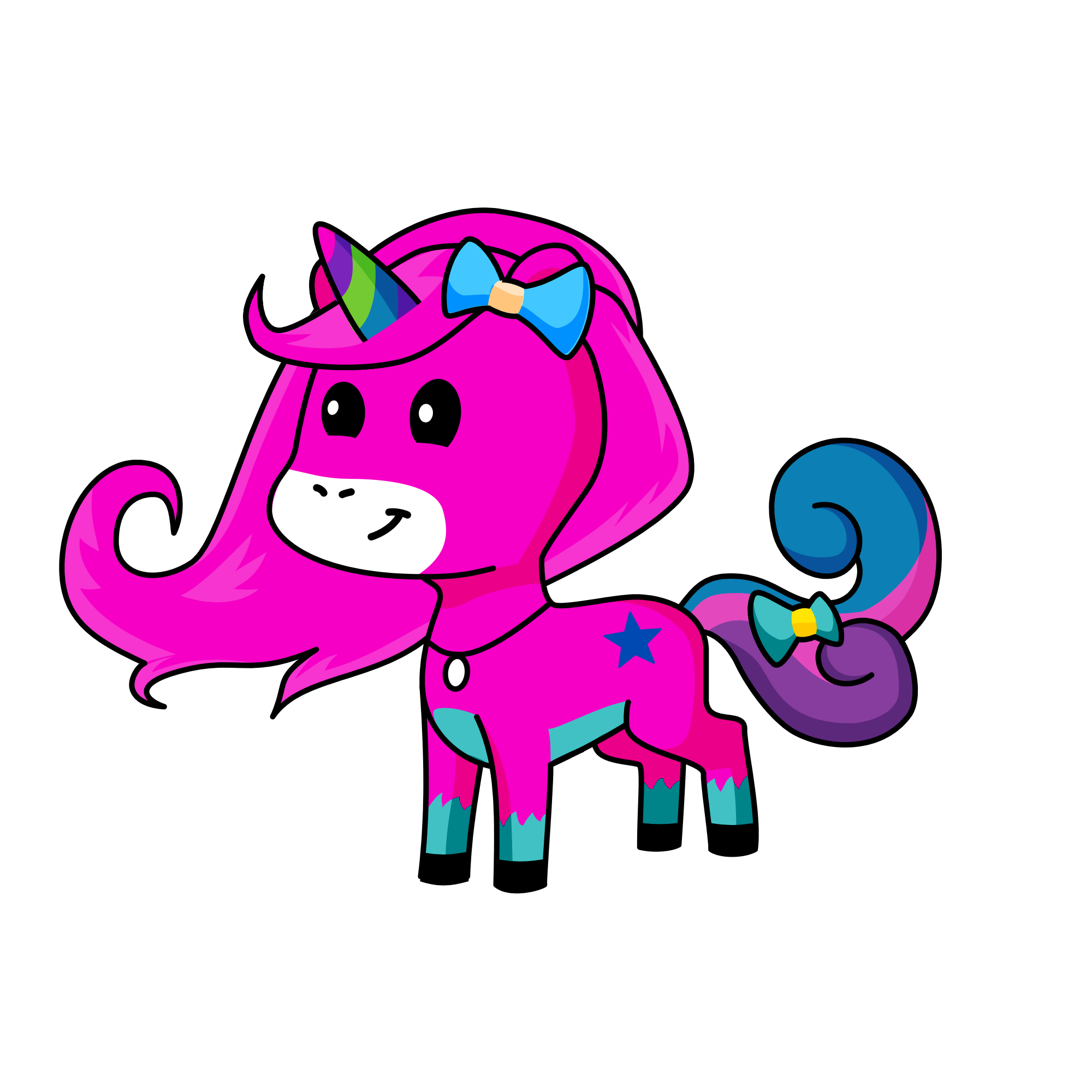 Ally, the unicorn