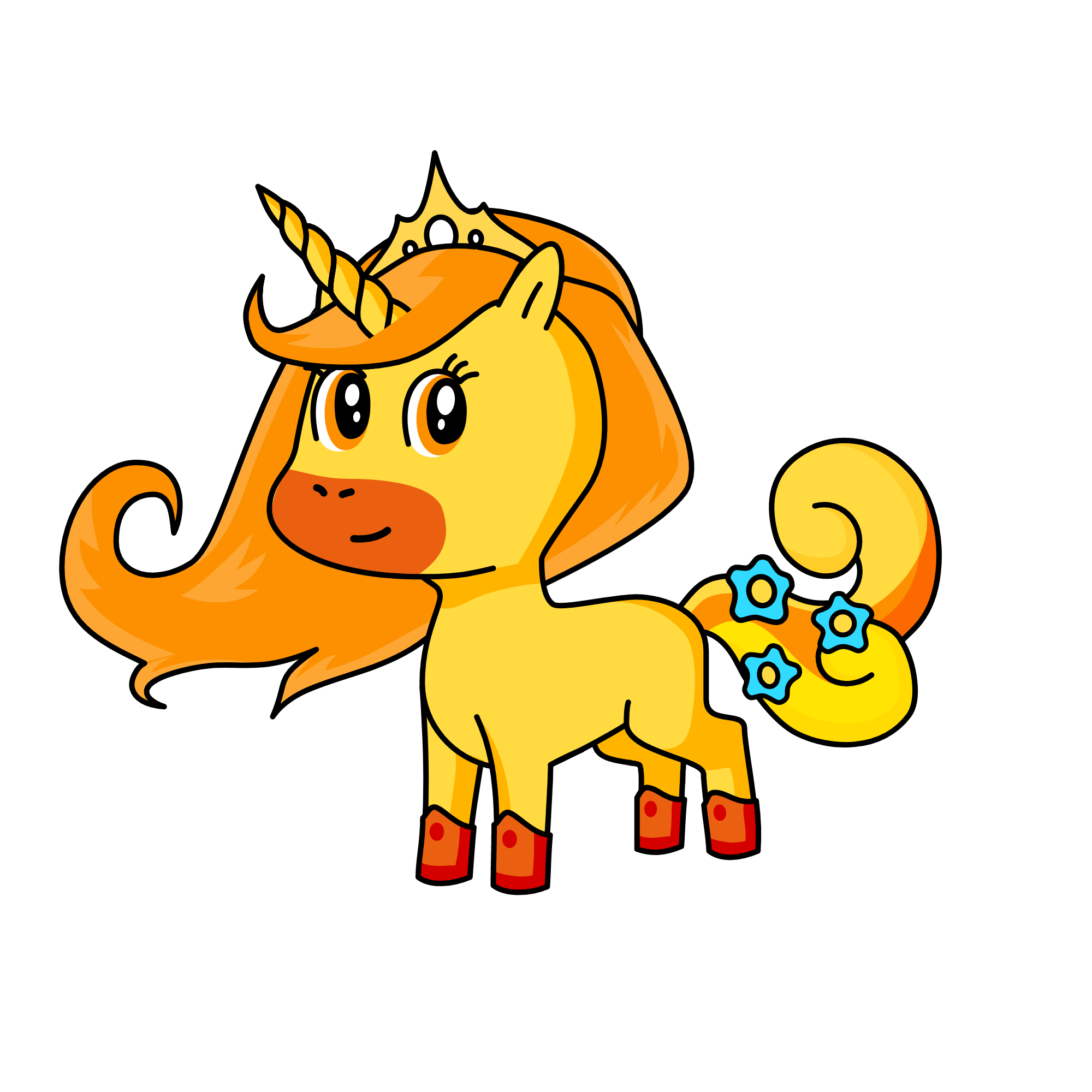 Queen bee, the unicorn