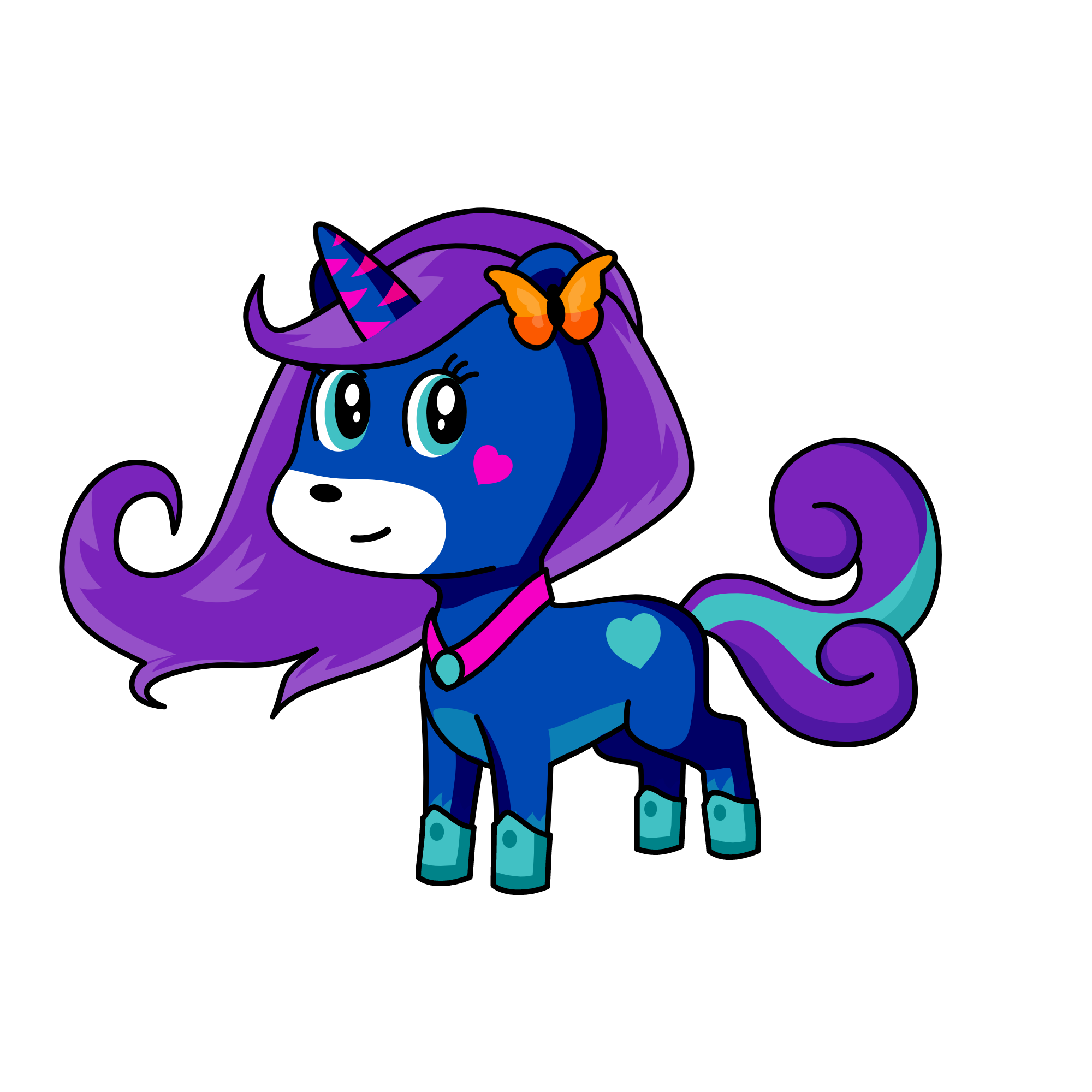 Skylar , the unicorn