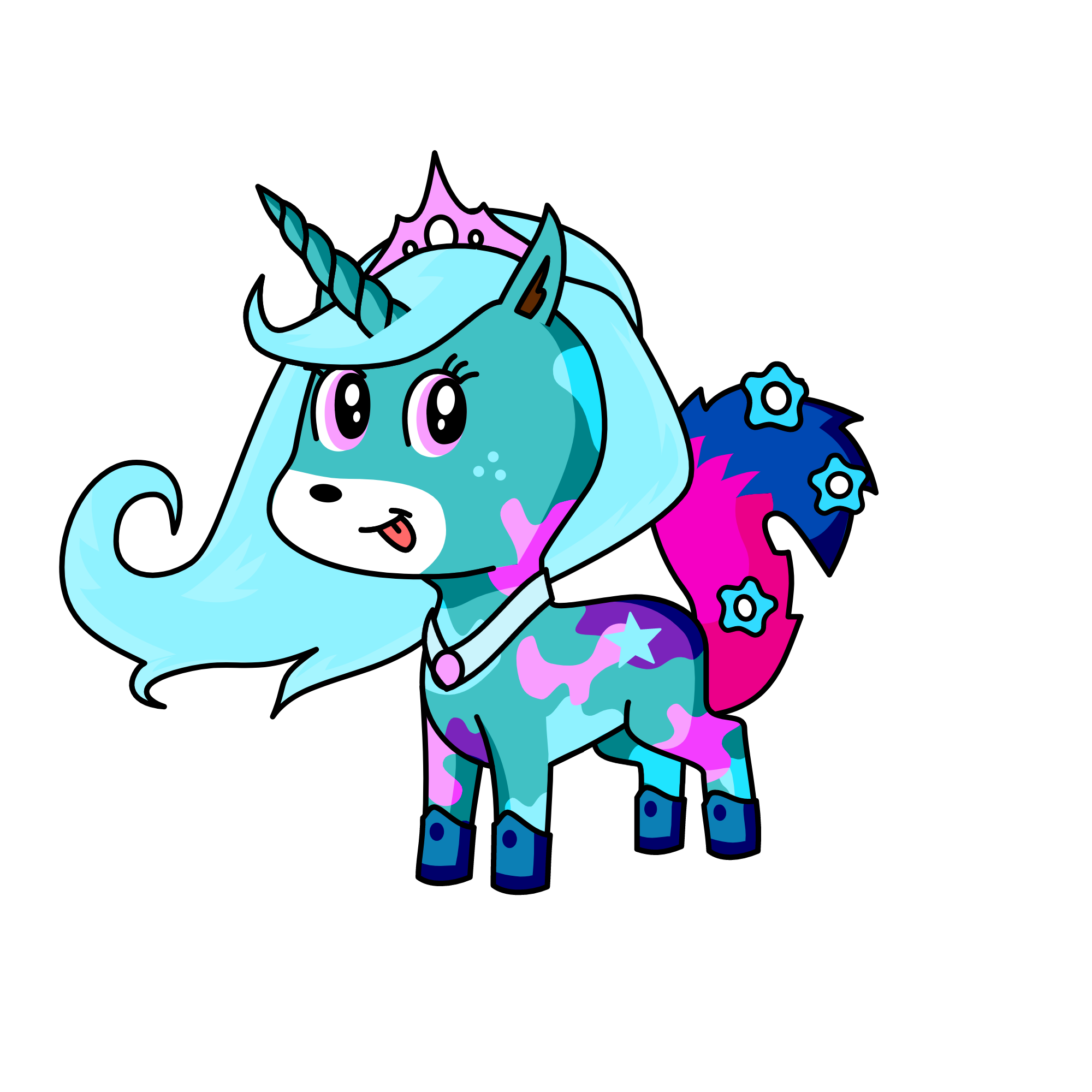 foxxy, the unicorn