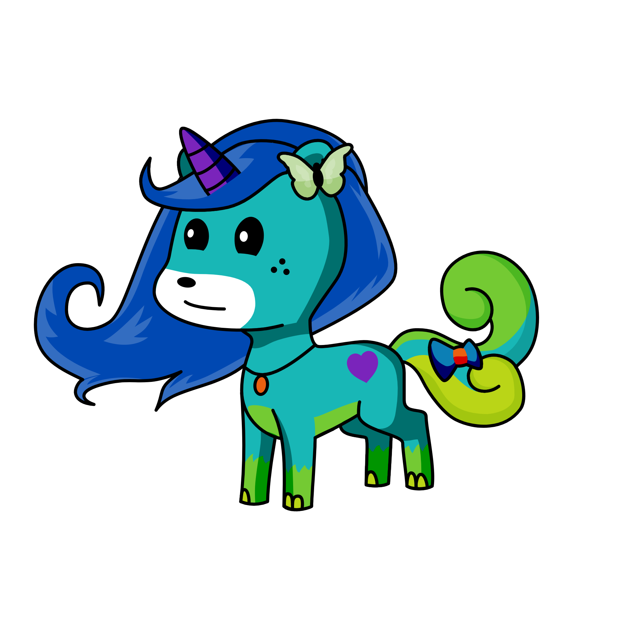 lala, the unicorn
