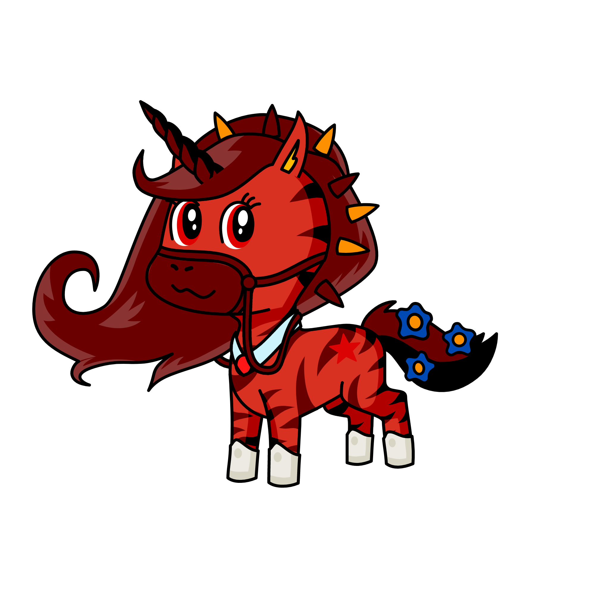 fire, the unicorn