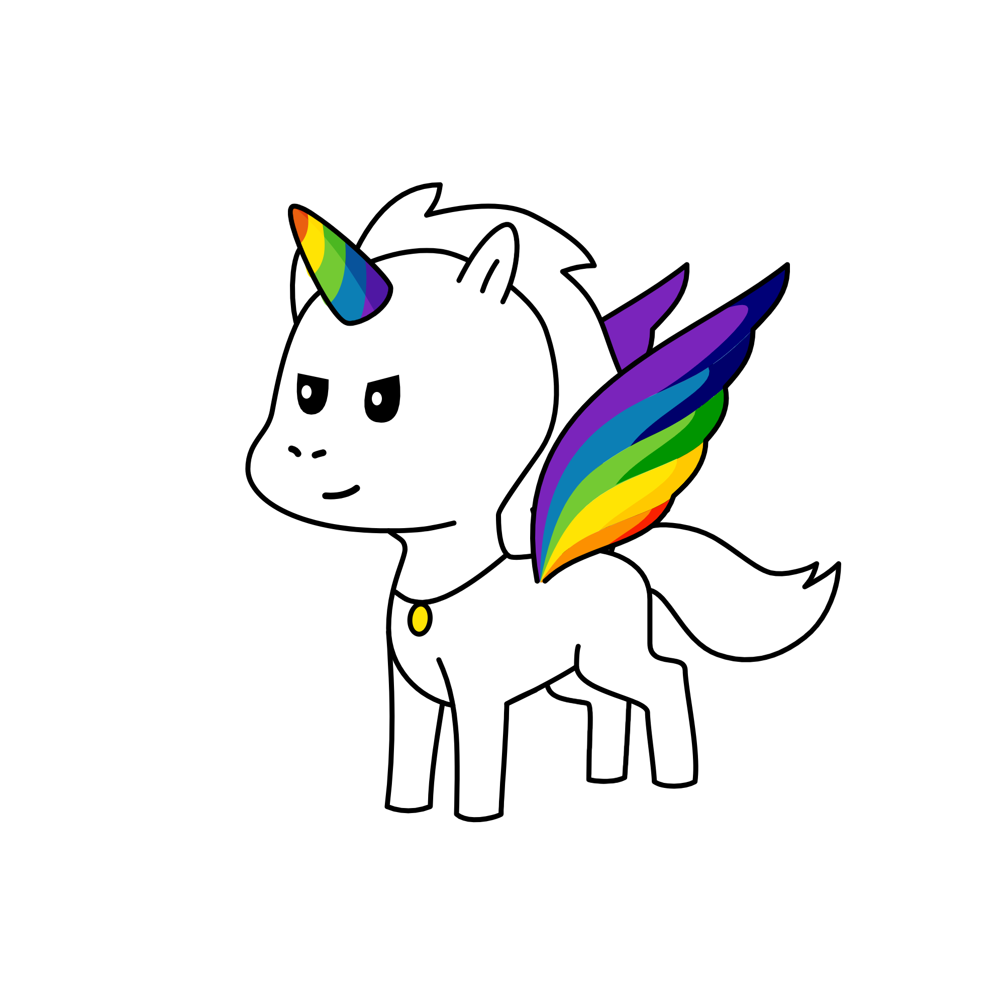 asriel dreemurr the god of hyperdearh, the unicorn