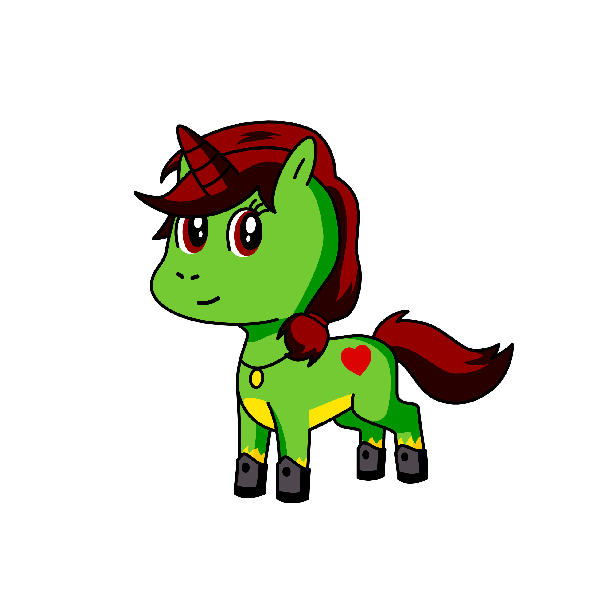 chara dreemurr, the unicorn