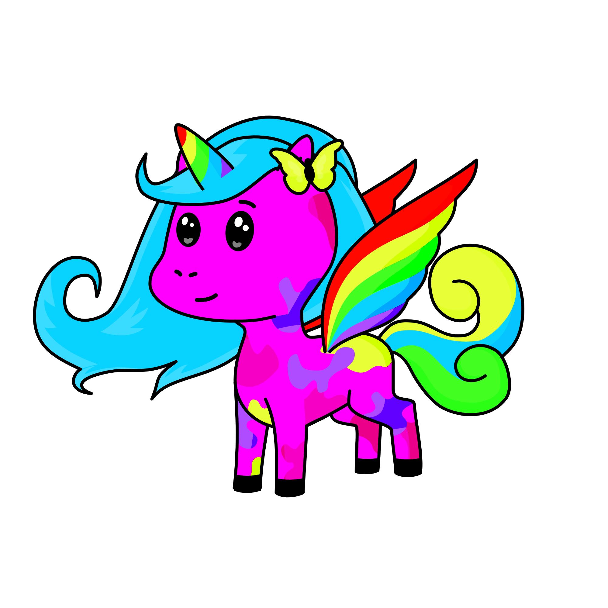 cornify, the unicorn