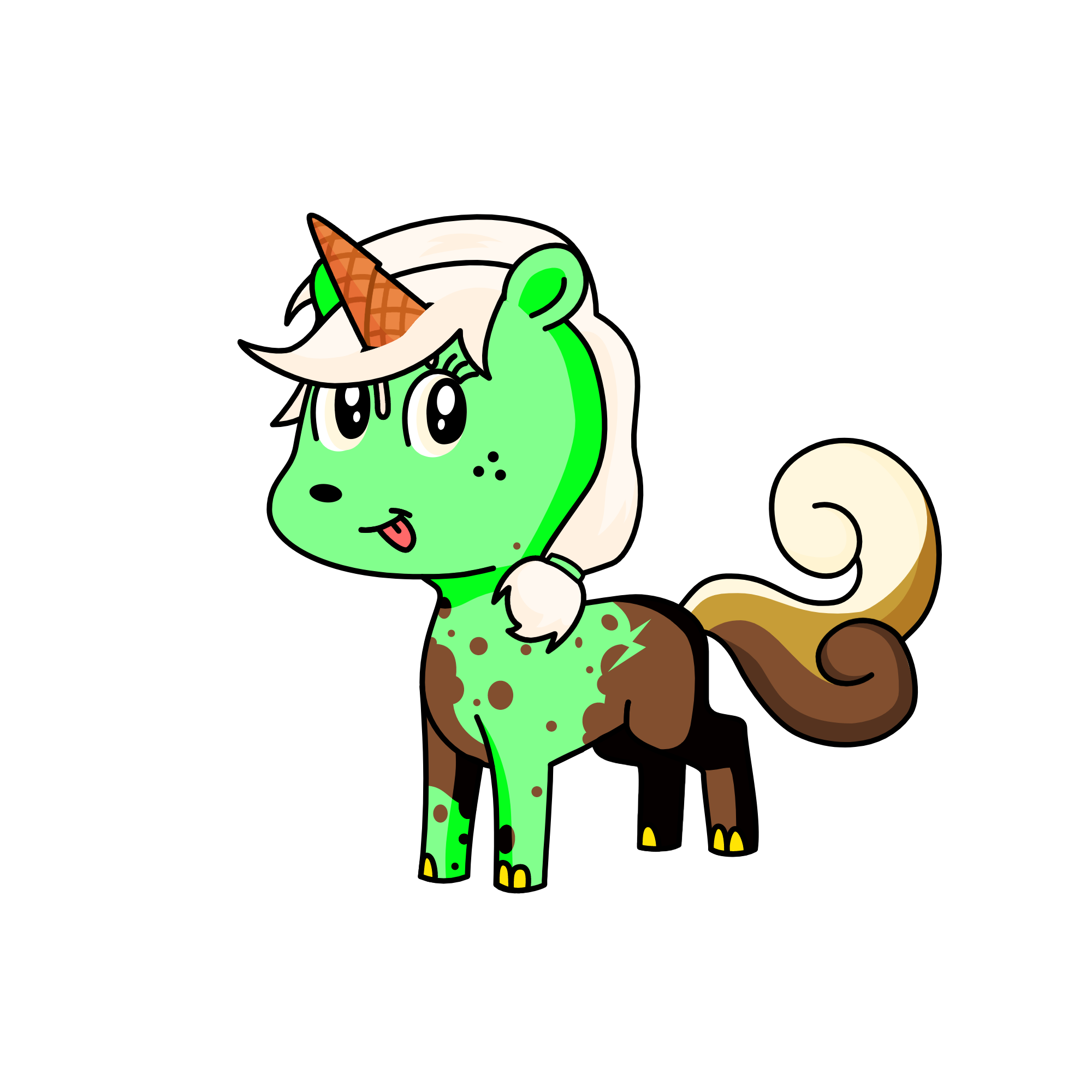 mint chip, the unicorn