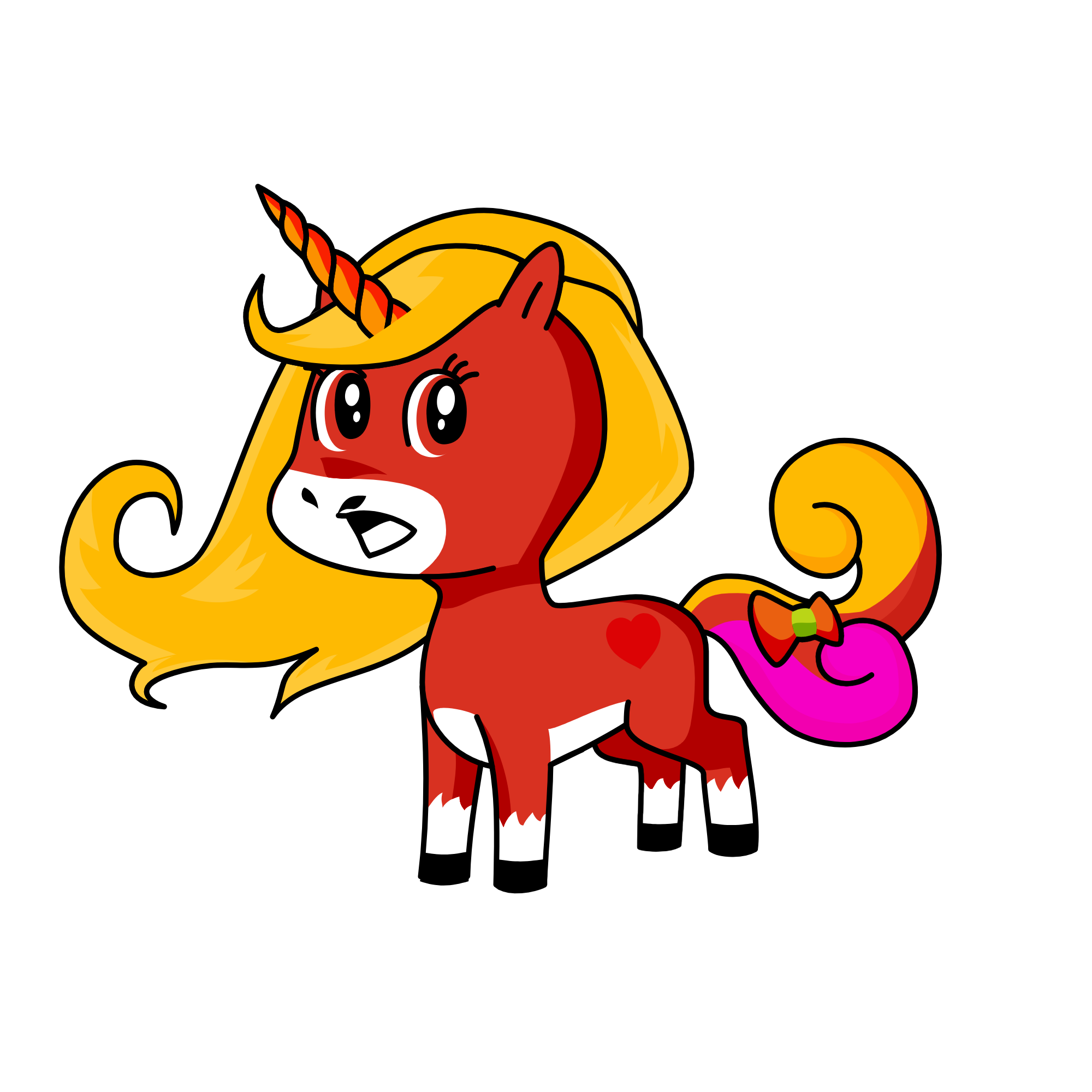 Prince fire, the unicorn