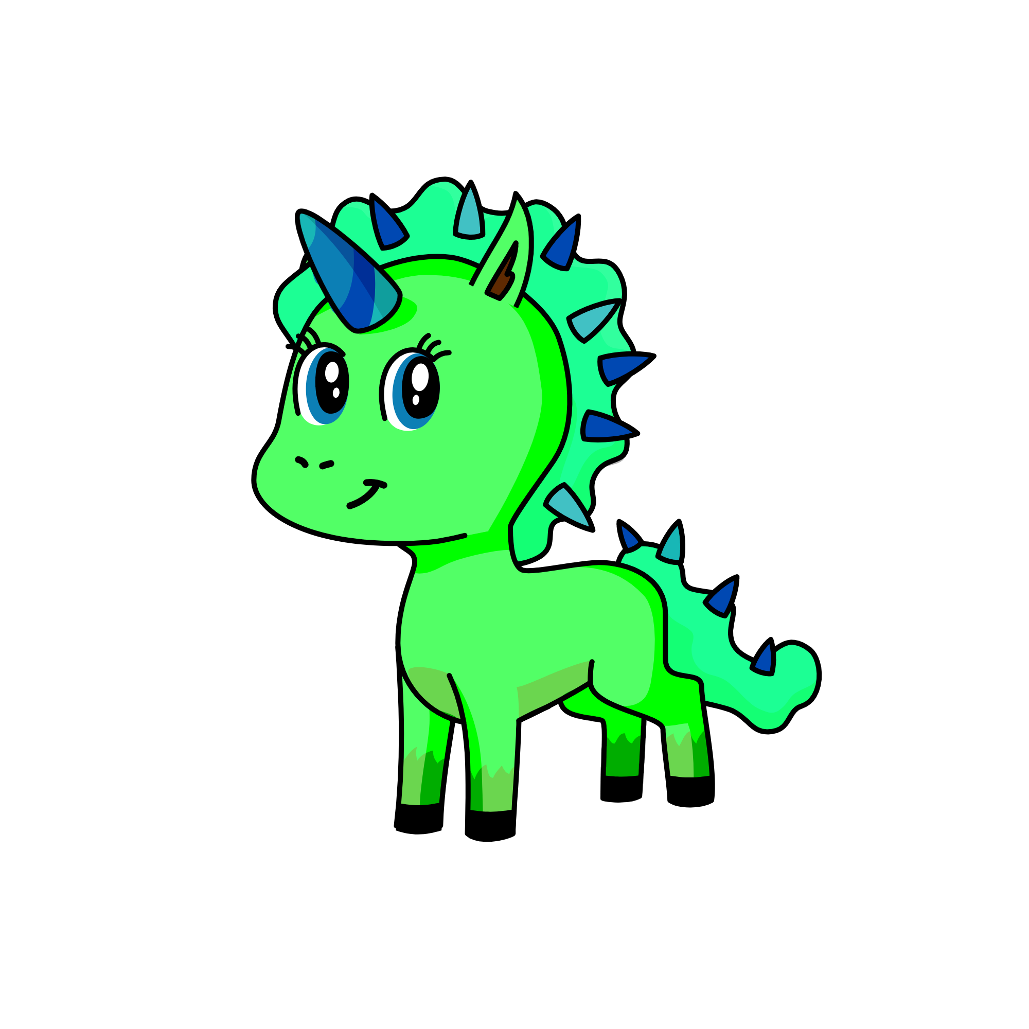 Dina, the unicorn