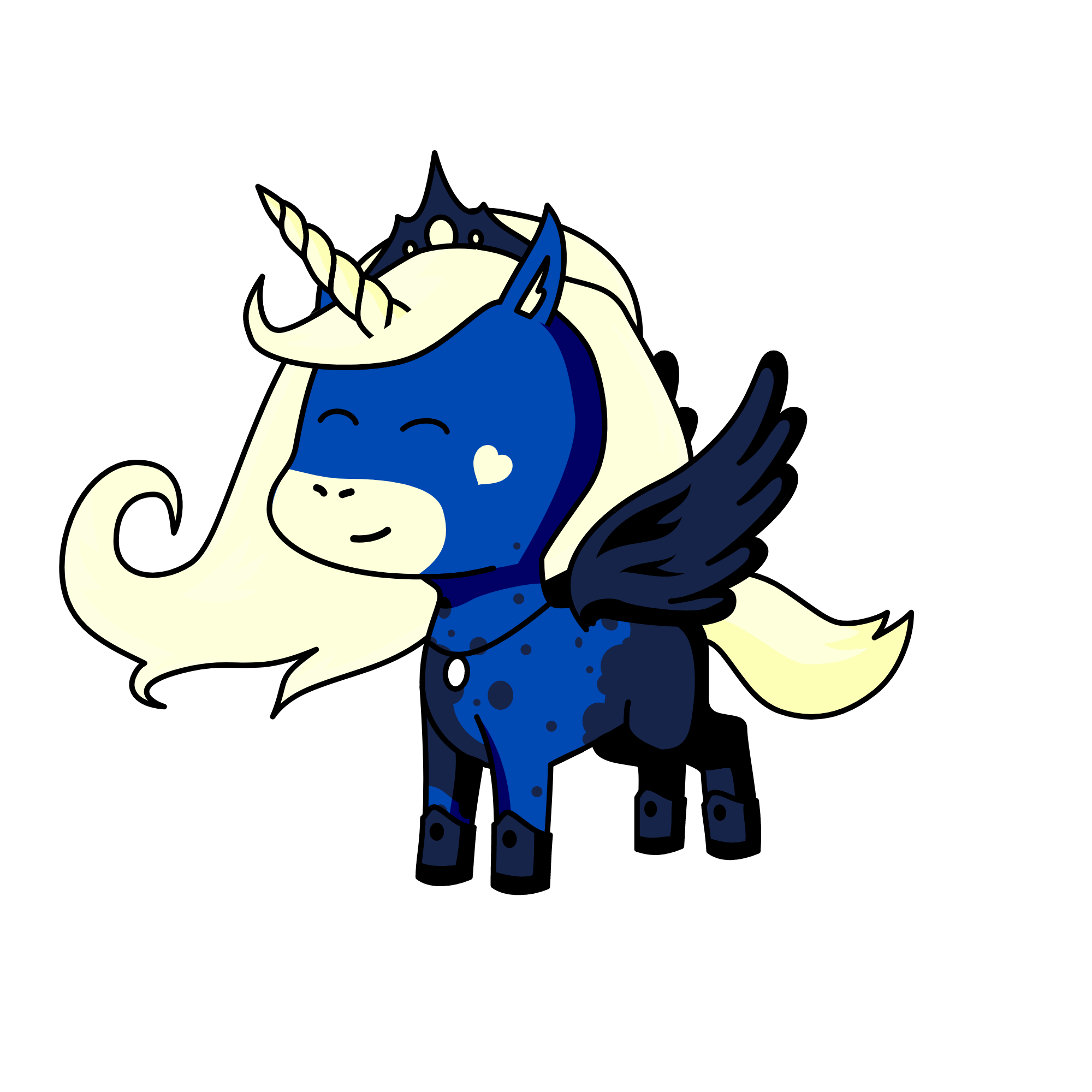 Out of this world, the unicorn