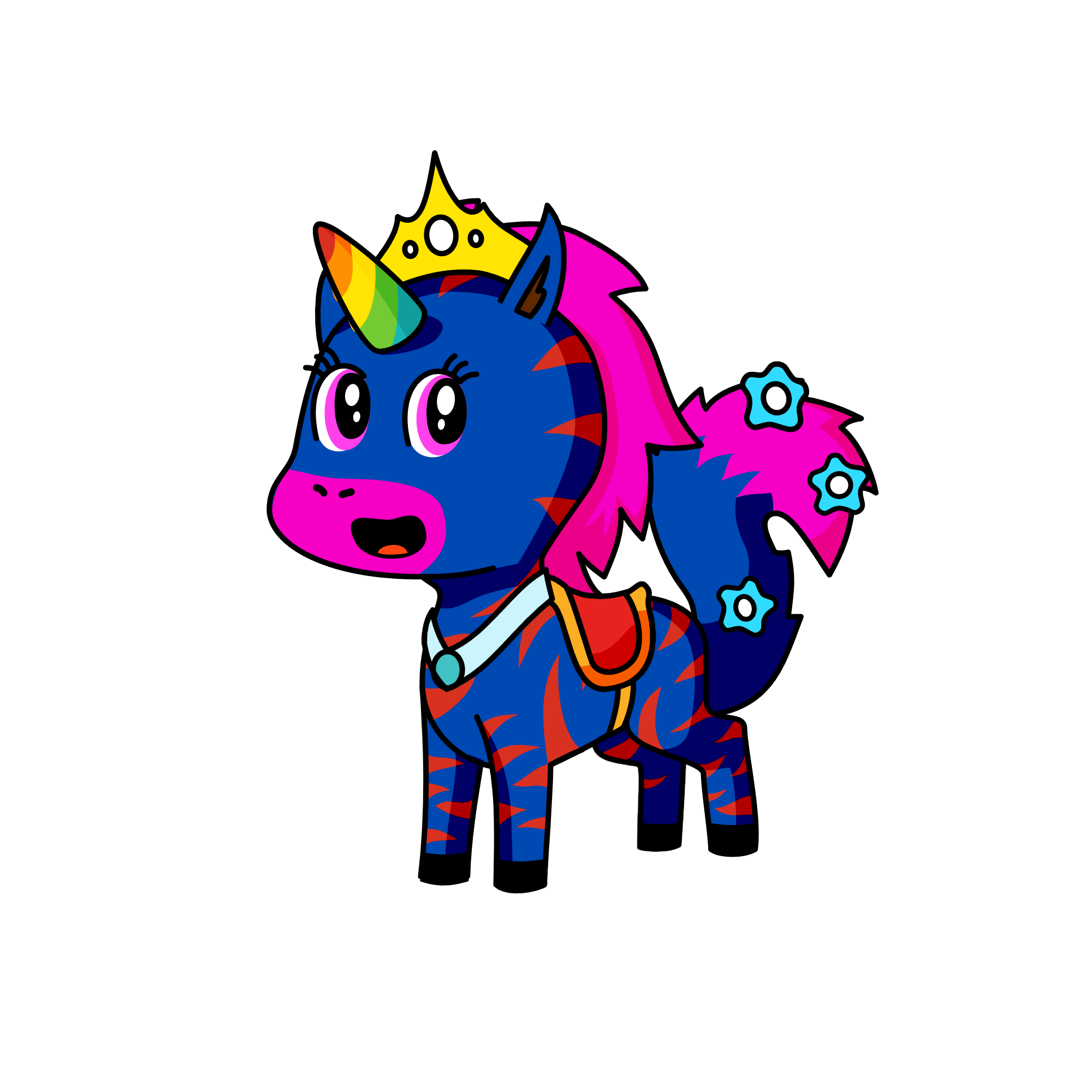 ultra zebra, the unicorn