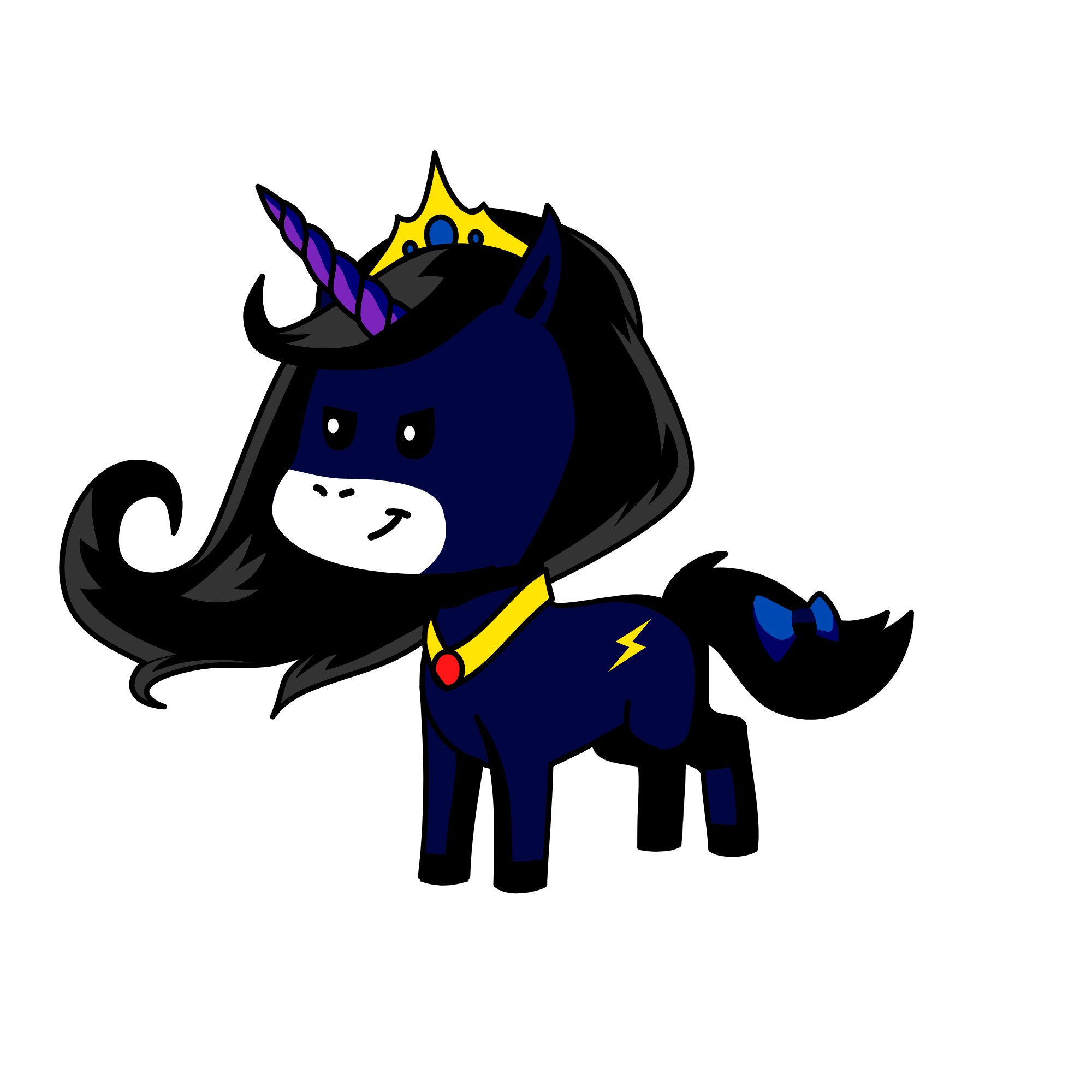 midnight sparkle, the unicorn