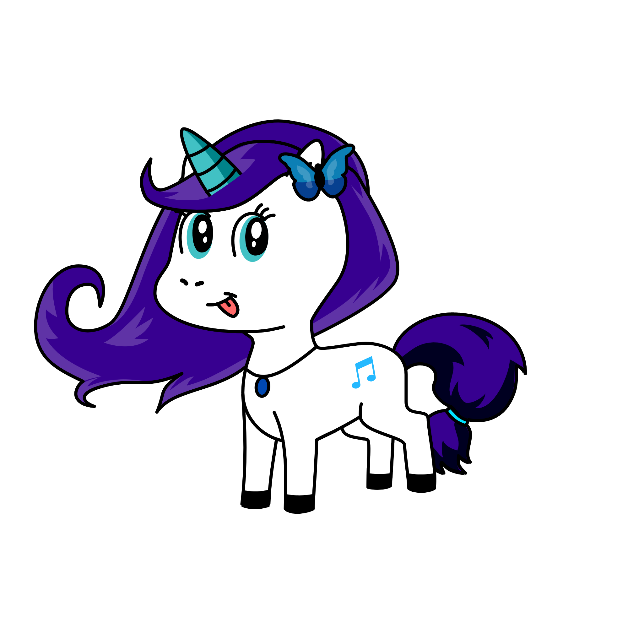 Ice, the unicorn