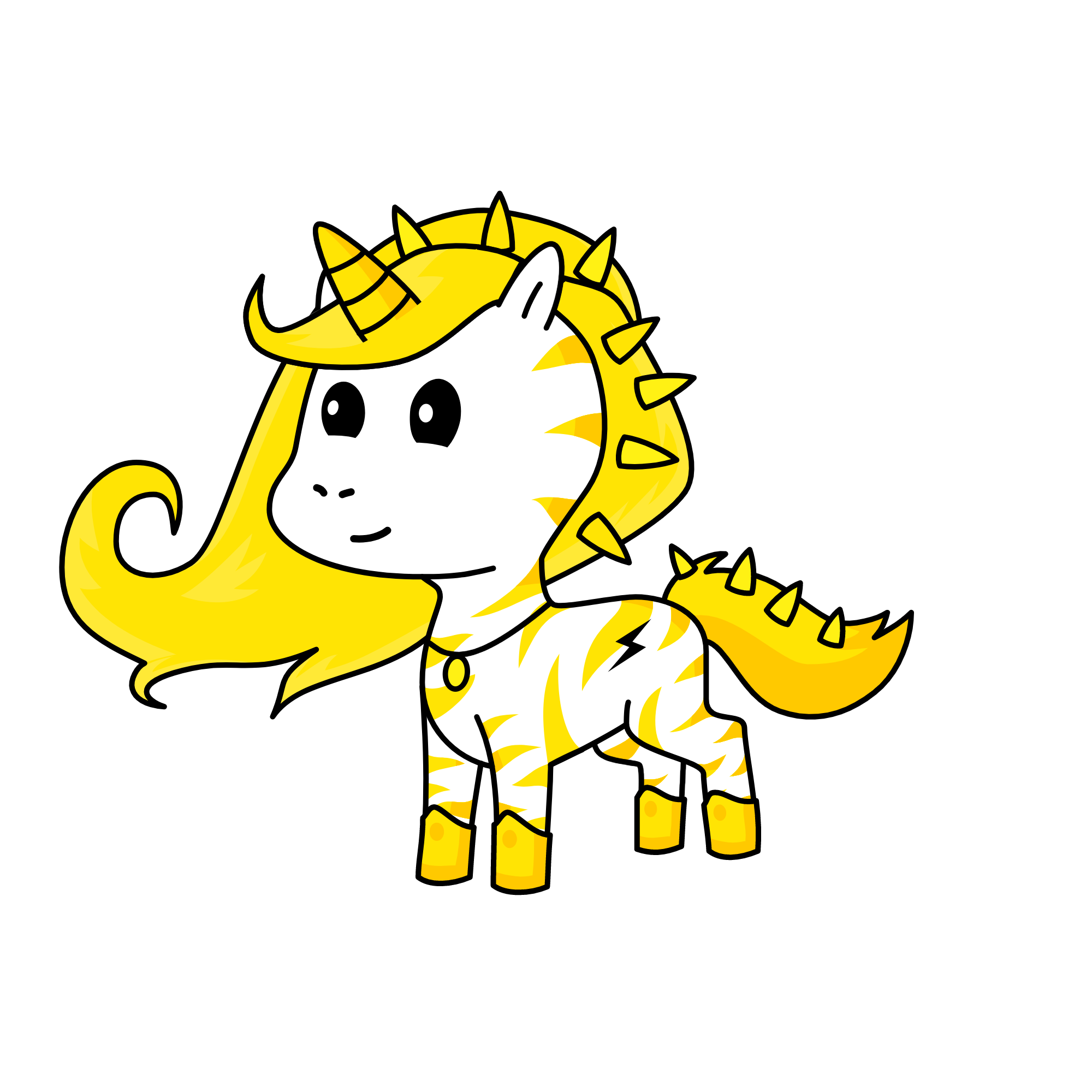 Sunny, the unicorn
