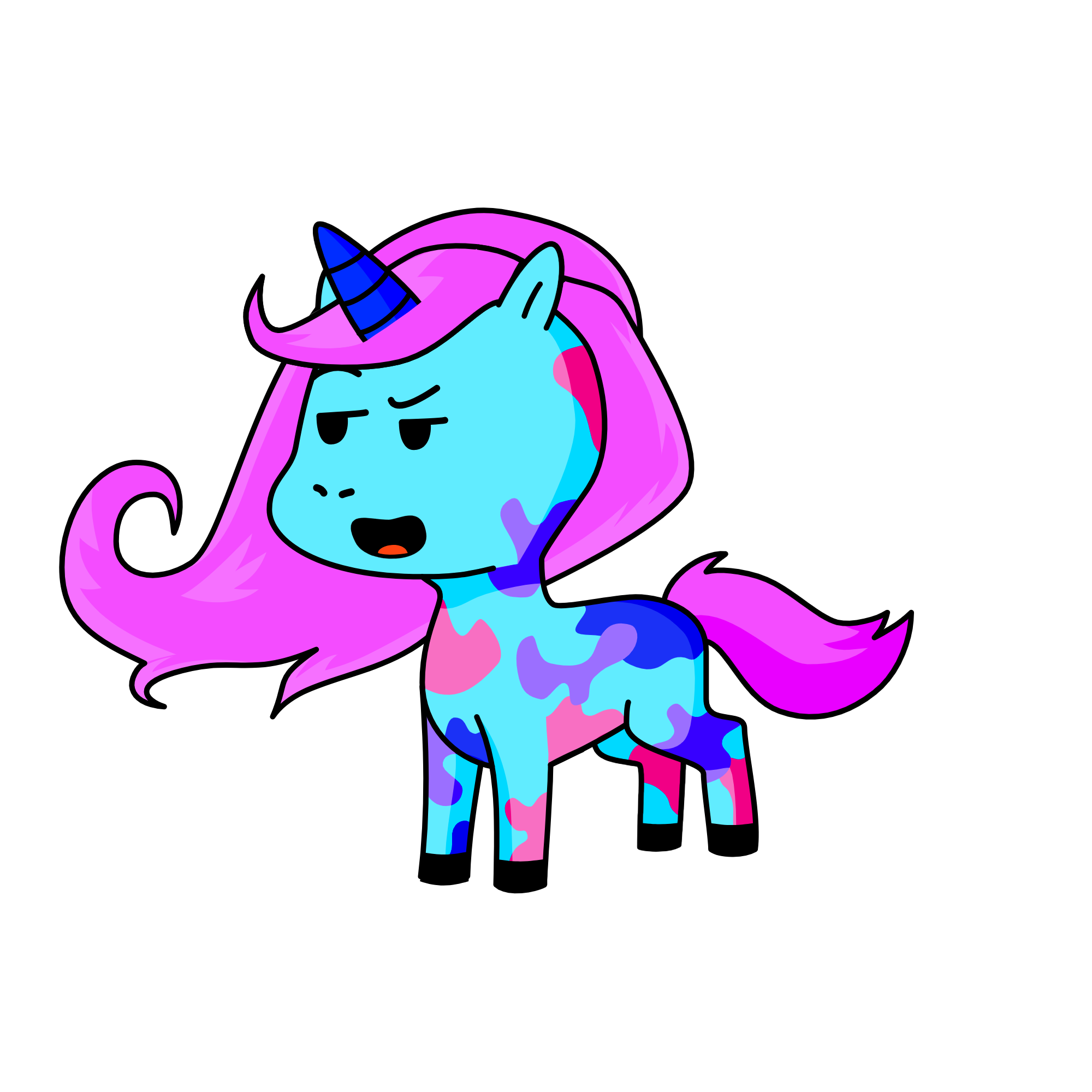 Girl boss, the unicorn