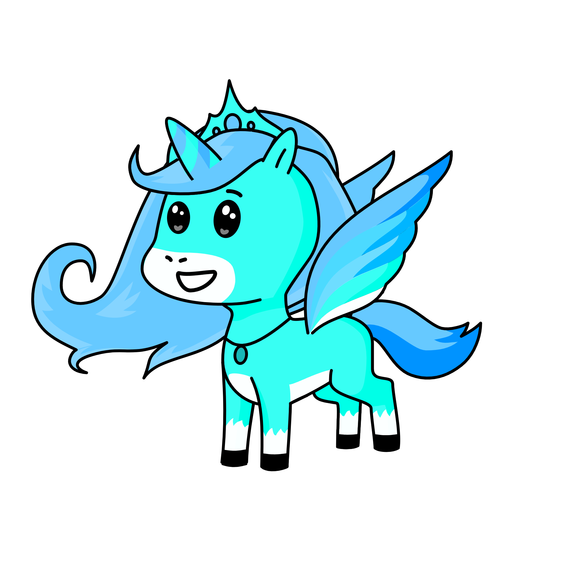 Oceana, the unicorn