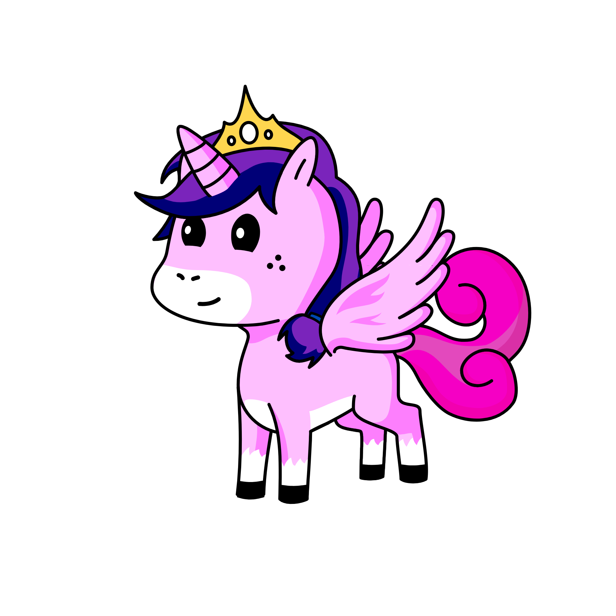 Queen Celestia, the unicorn