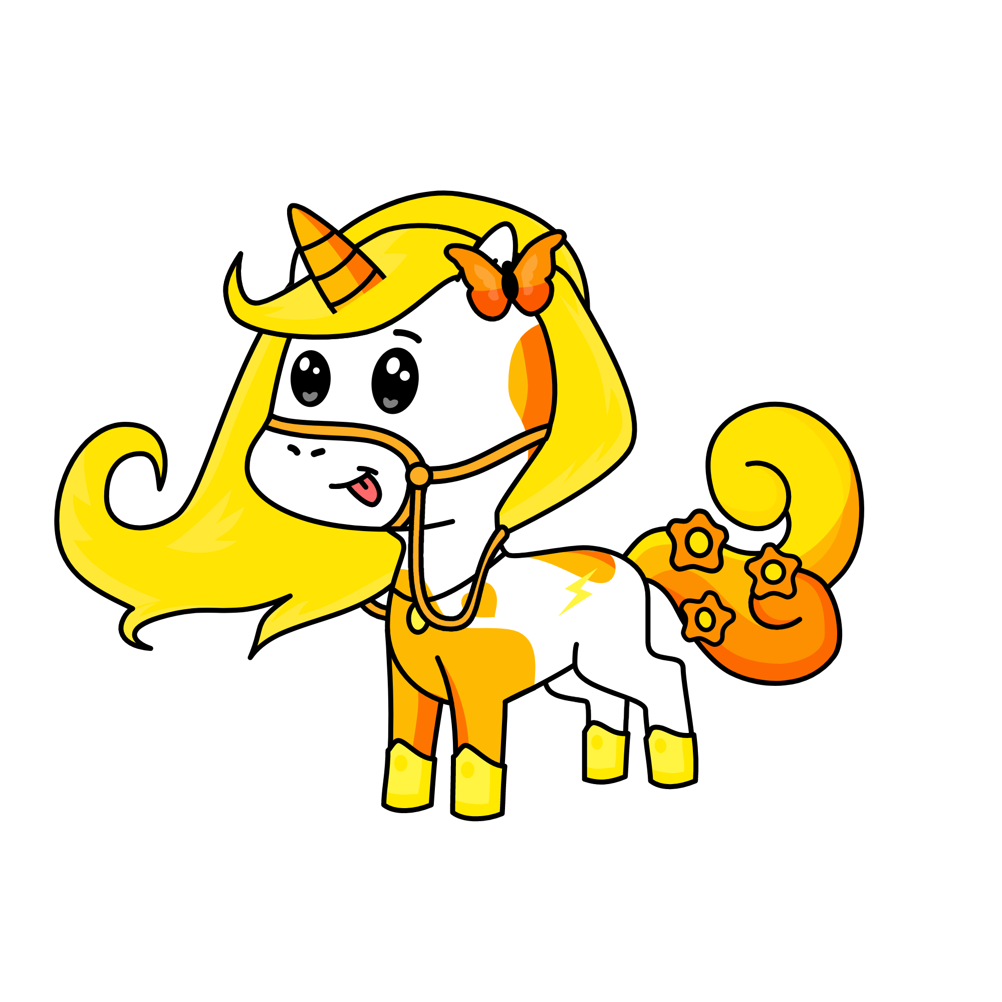 Sally, the unicorn