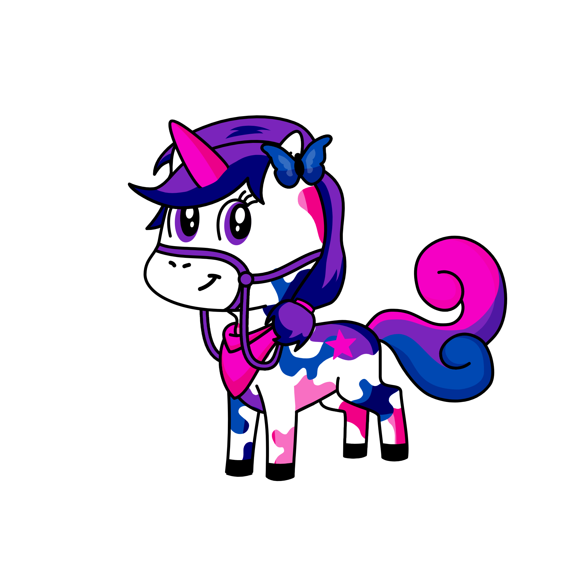 Nightshade, the unicorn
